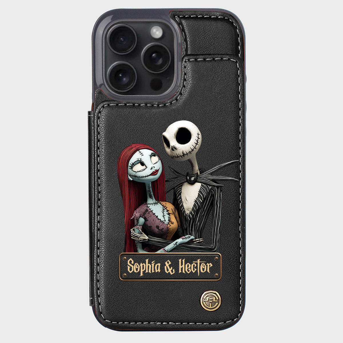 Nightmare Couple - Personalized Nightmare Wallet Phone Case