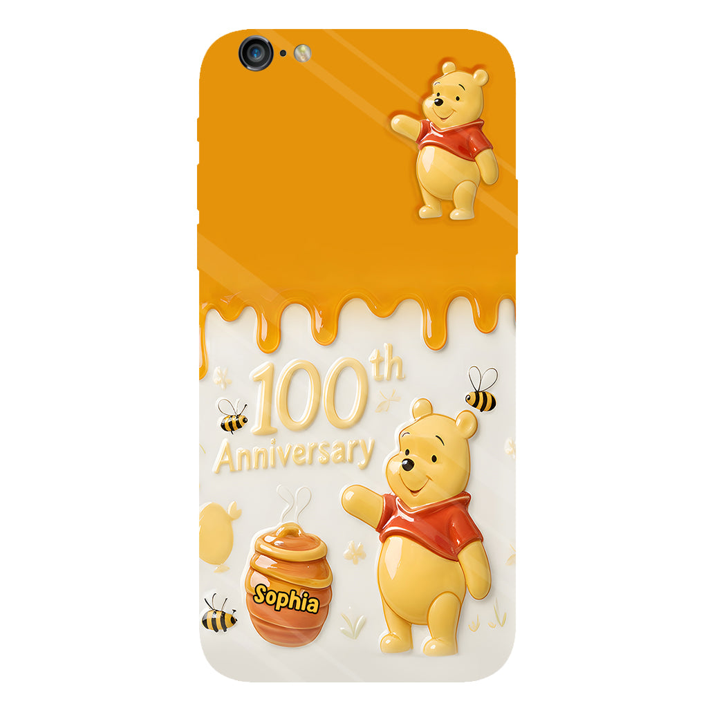 Honey Bear 100th Anniversary - Personalized Bear Full Print Phone Case