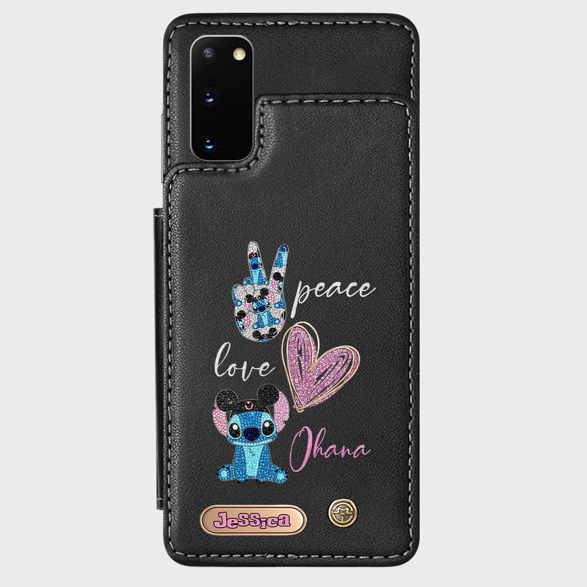 Ohana Means Family - Personalized Ohana Wallet Phone Case
