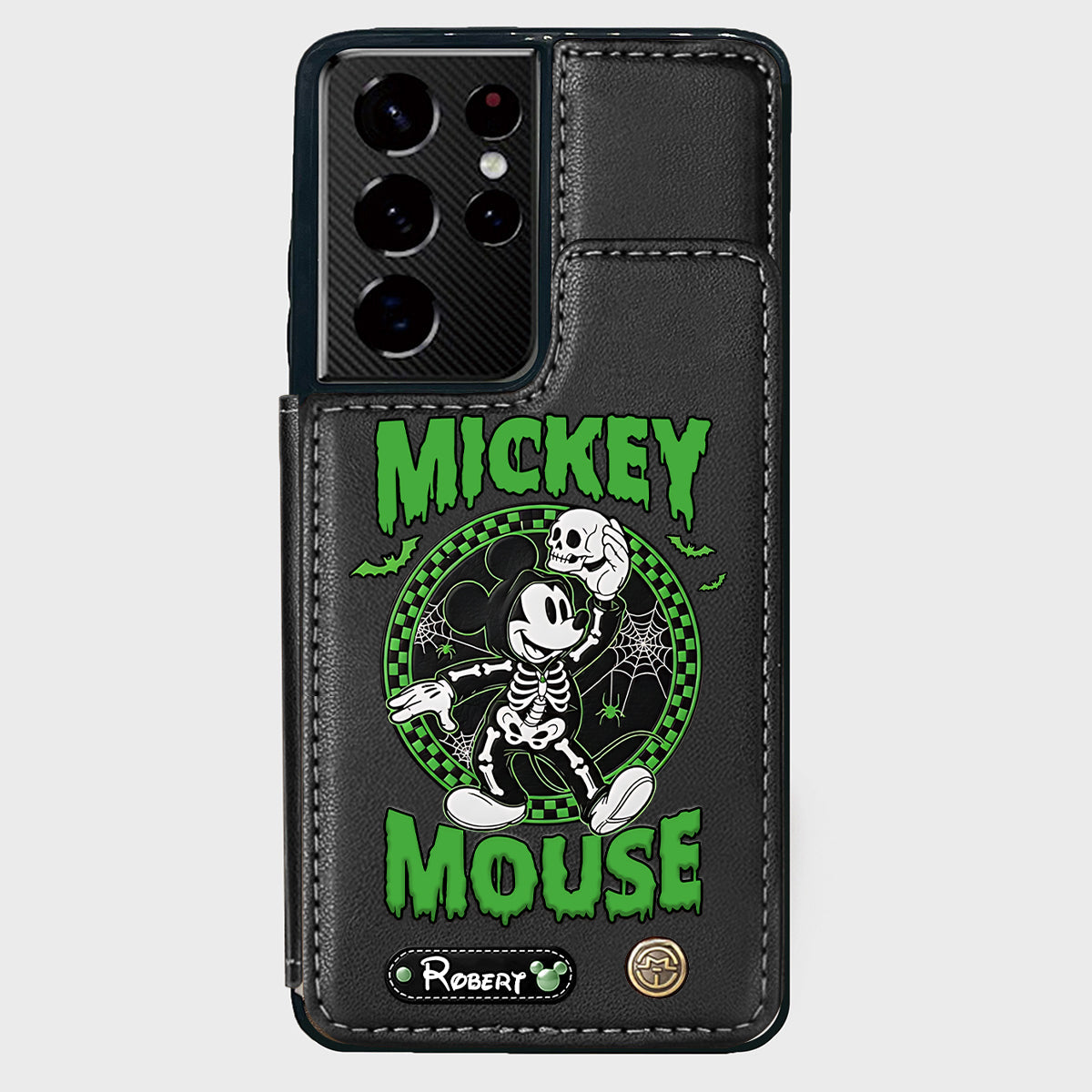 No So Scary Party - Personalized Mouse Wallet Phone Case