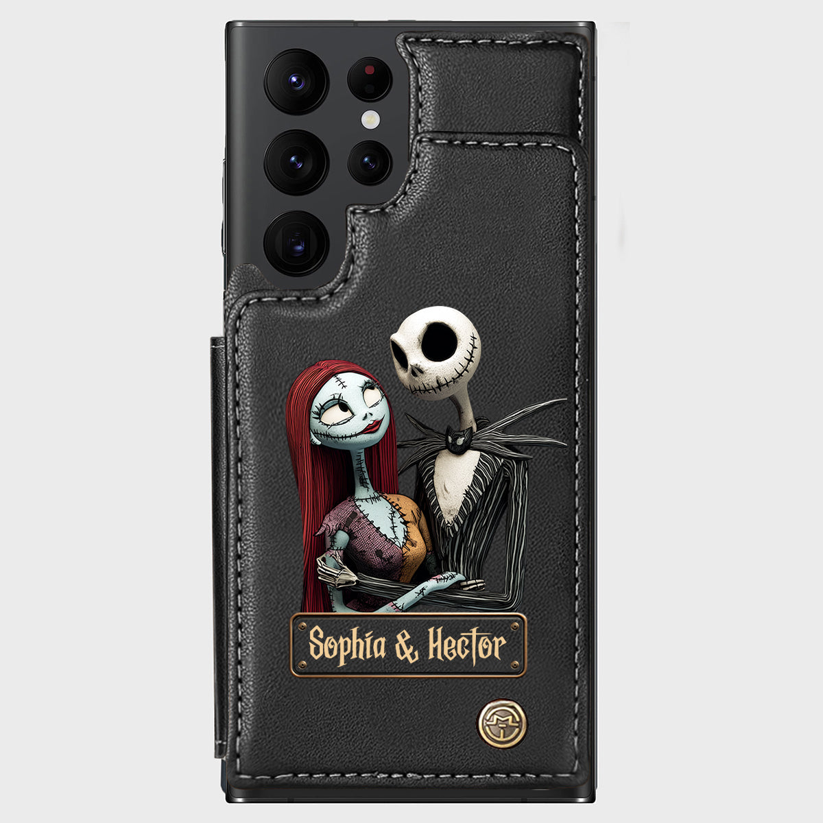 Nightmare Couple - Personalized Nightmare Wallet Phone Case