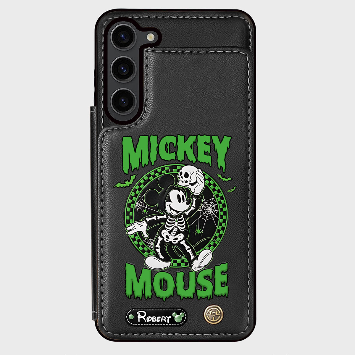 No So Scary Party - Personalized Mouse Wallet Phone Case
