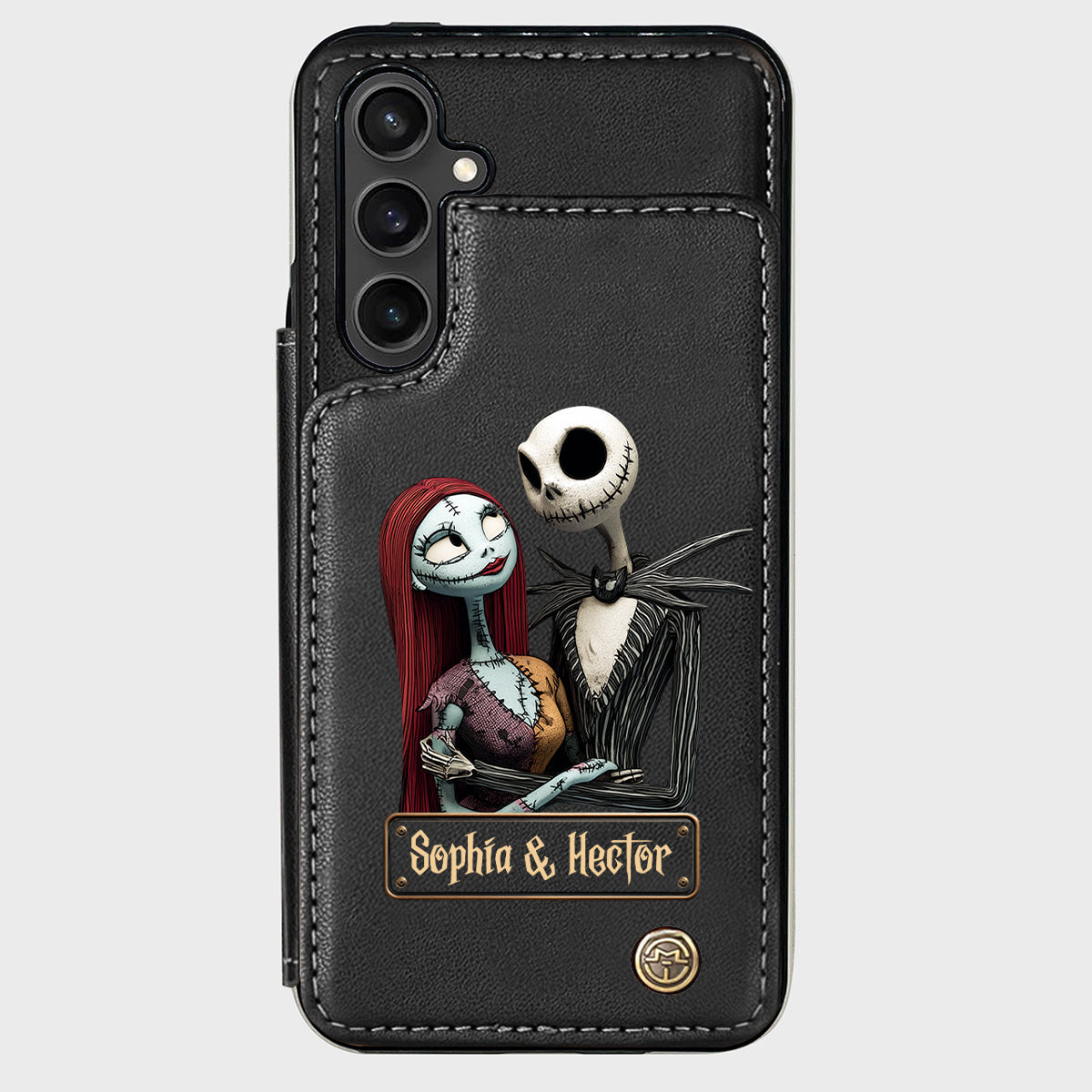 Nightmare Couple - Personalized Nightmare Wallet Phone Case