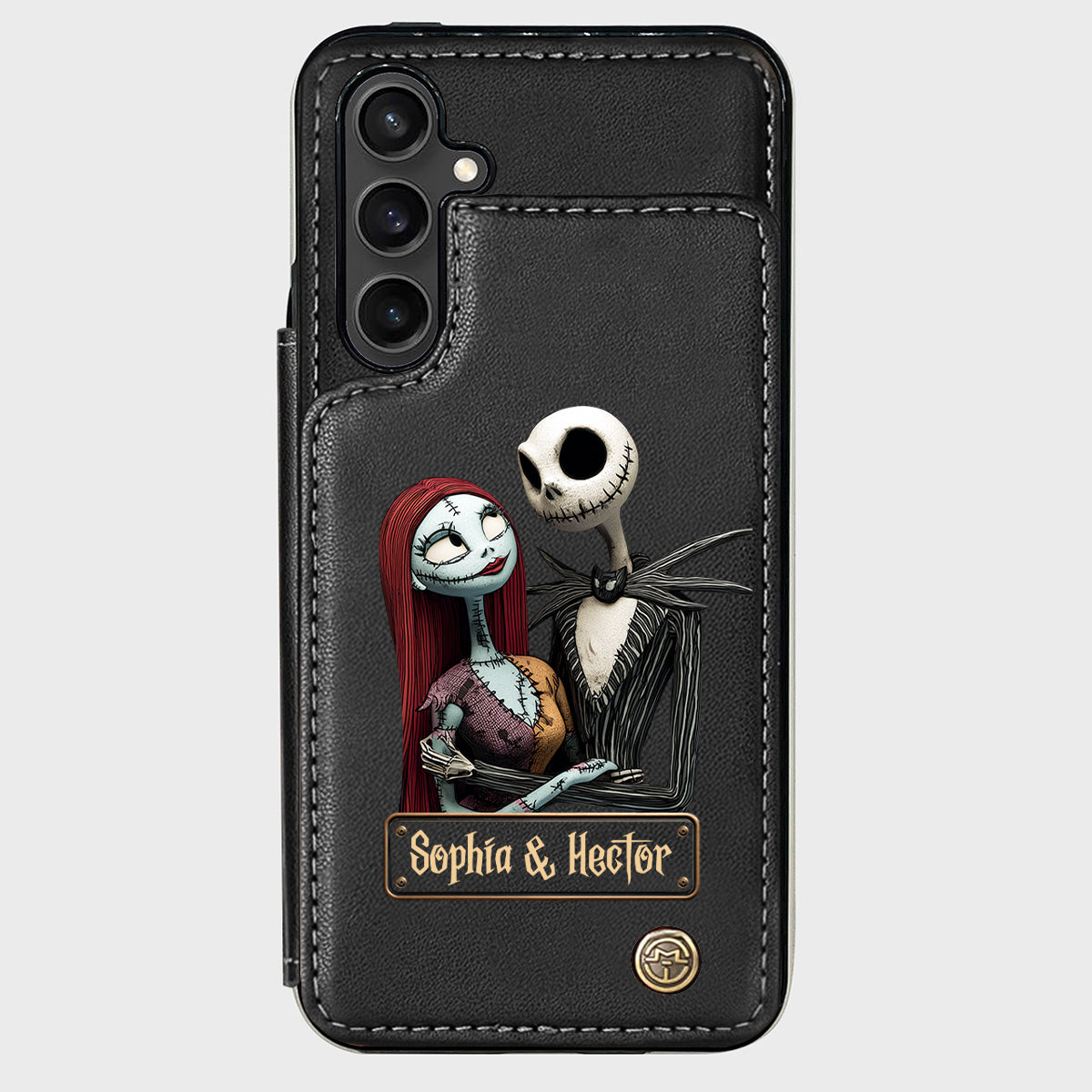 Nightmare Couple - Personalized Nightmare Wallet Phone Case