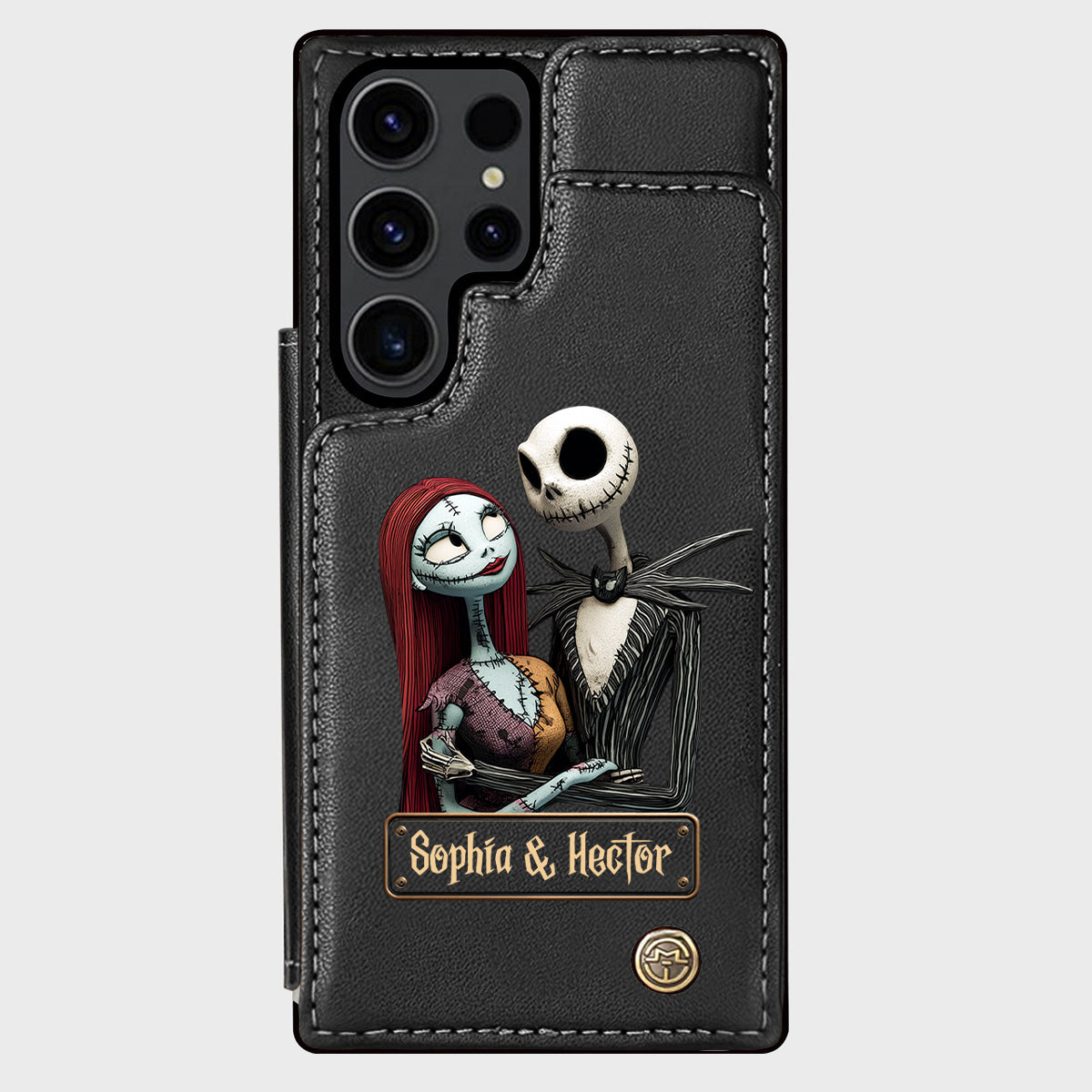 Nightmare Couple - Personalized Nightmare Wallet Phone Case