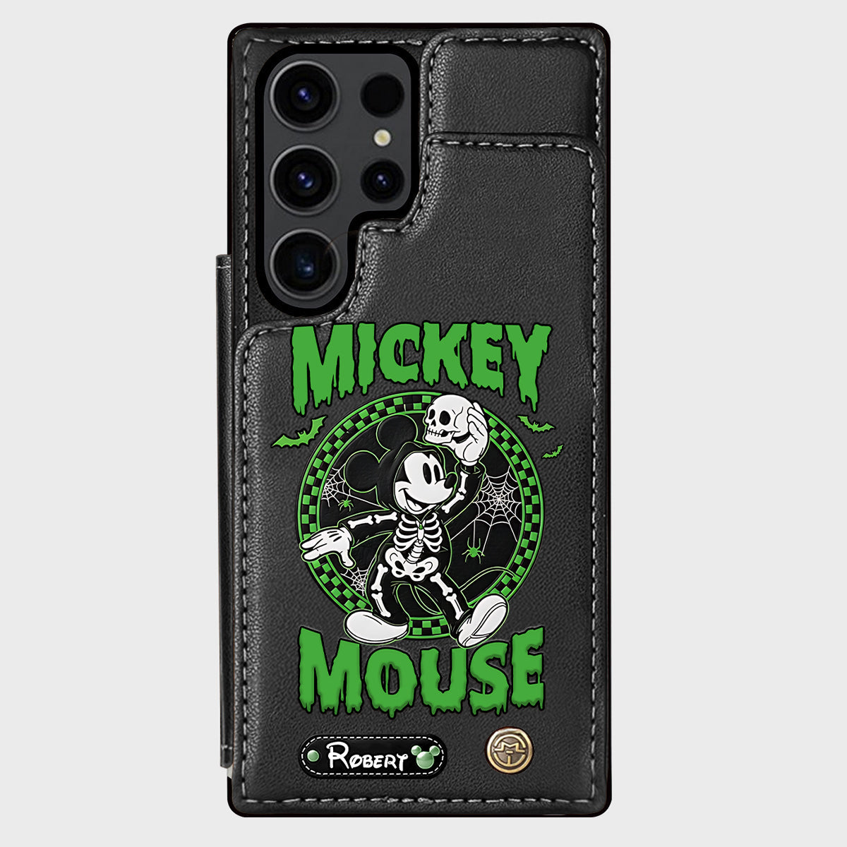 No So Scary Party - Personalized Mouse Wallet Phone Case