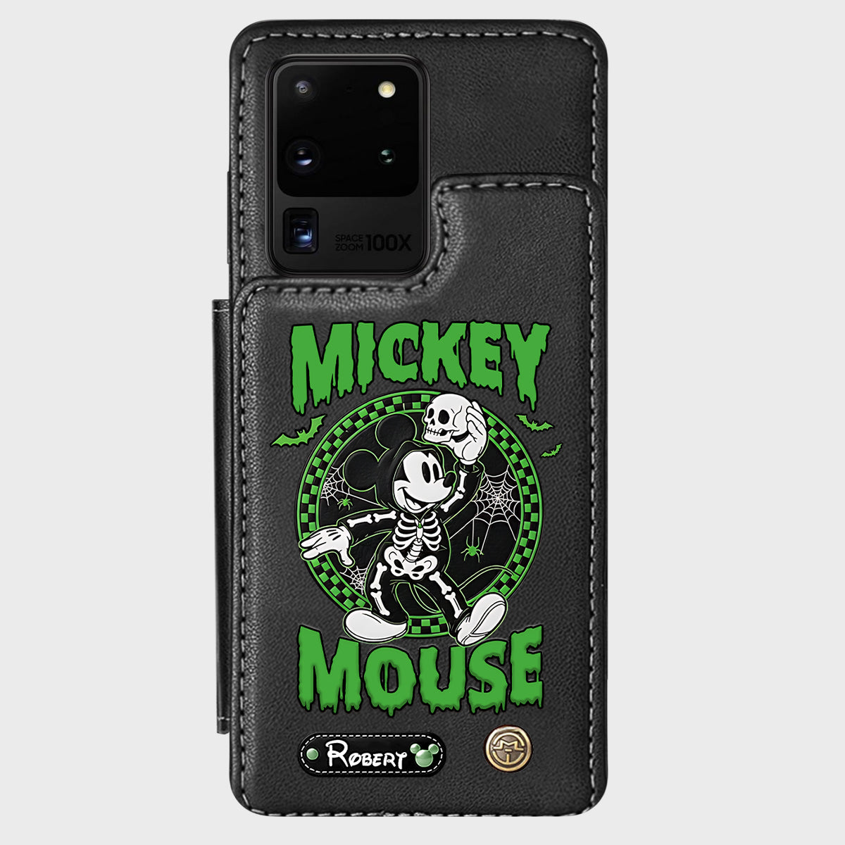 No So Scary Party - Personalized Mouse Wallet Phone Case