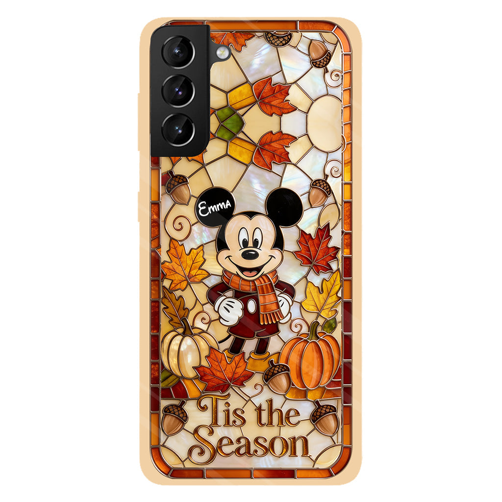 Autumn Cartoon Character - Personalized Mouse Full Print Phone Case