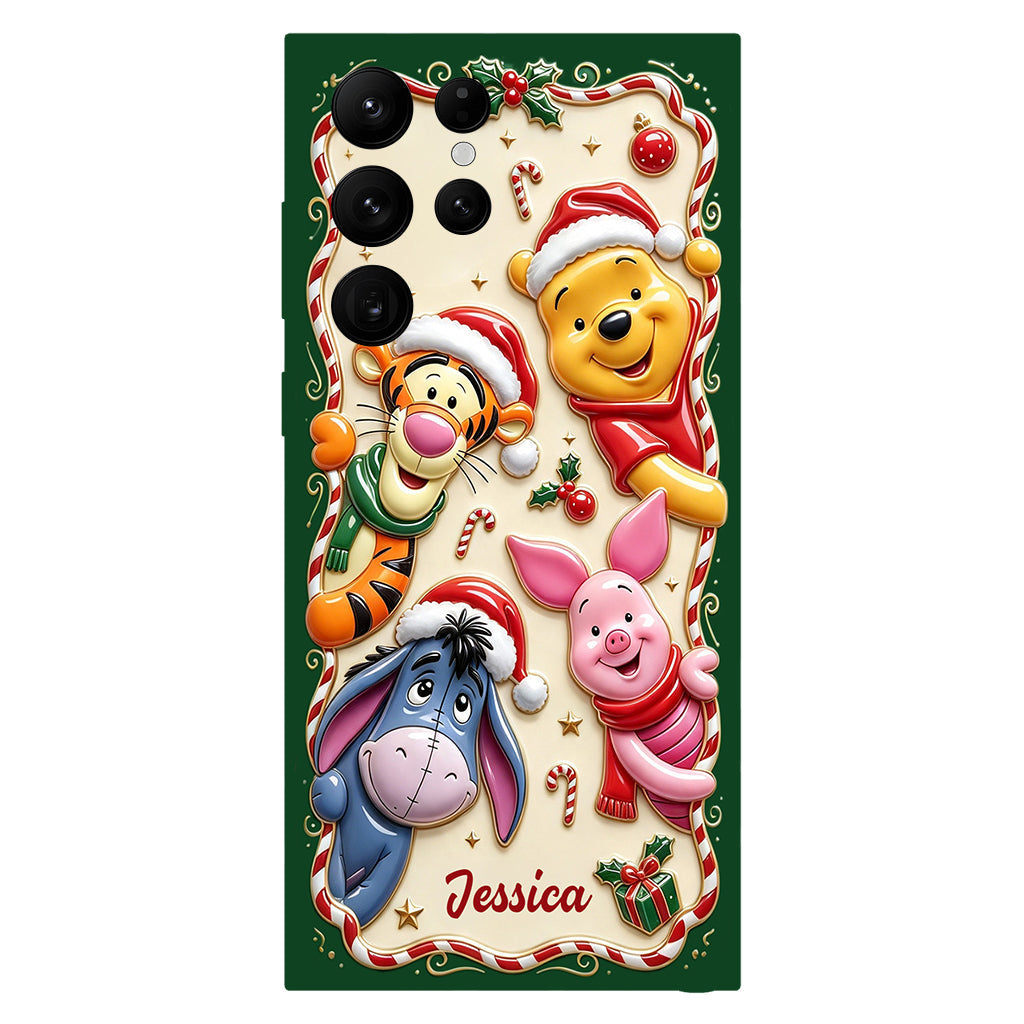The Best Time Of The Year - Personalized Yellow Bear Full Print Phone Case