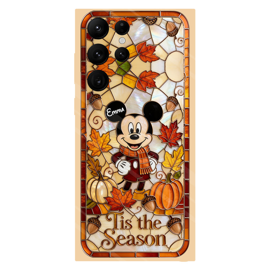 Autumn Cartoon Character - Personalized Mouse Full Print Phone Case