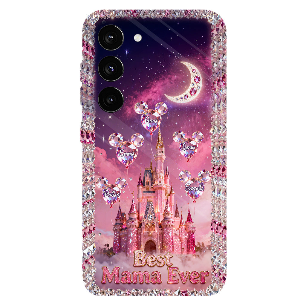 Disney Mama - Personalized Dream Trip Clear Phone Case