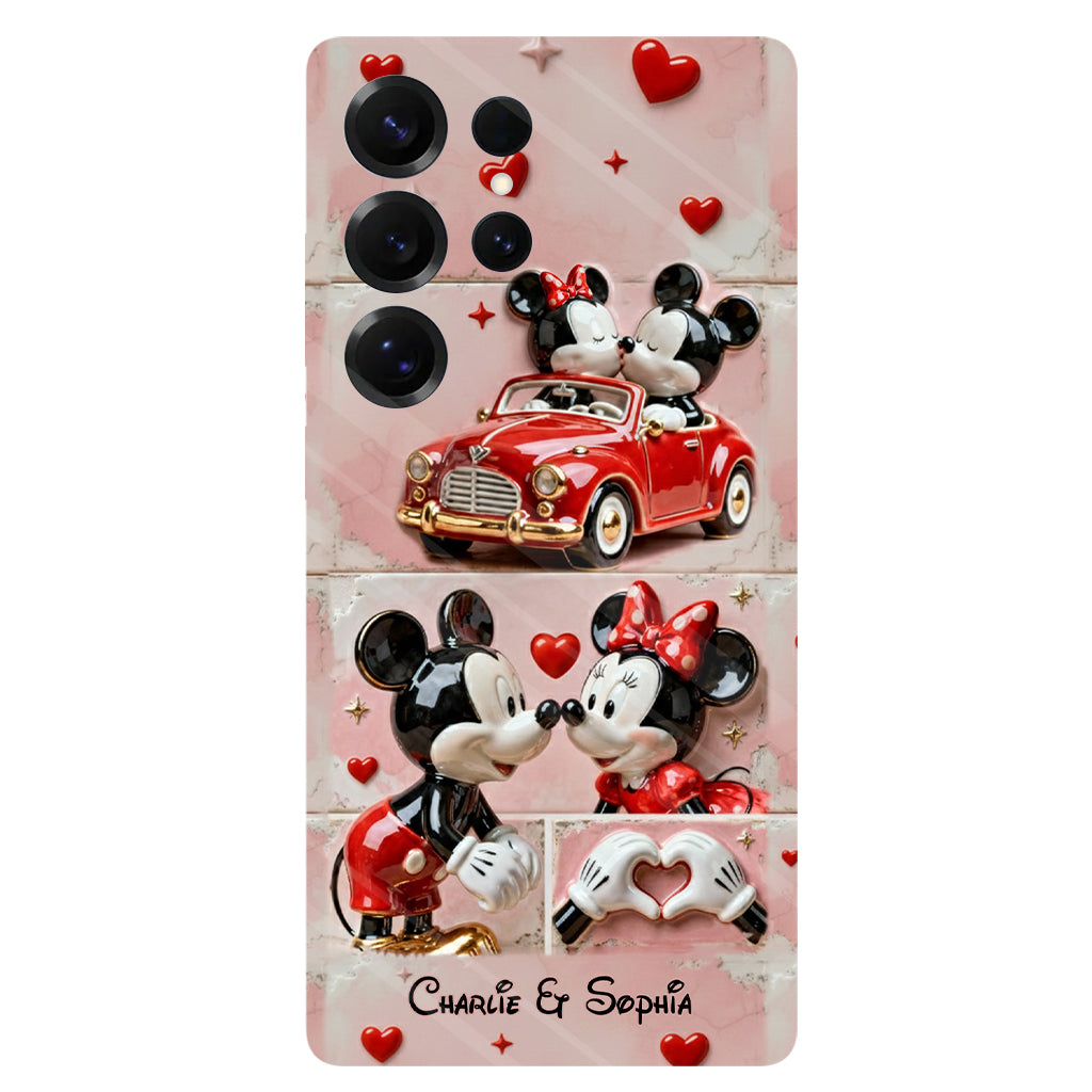 Happily Ever After - Personalized Mouse Full Print Phone Case