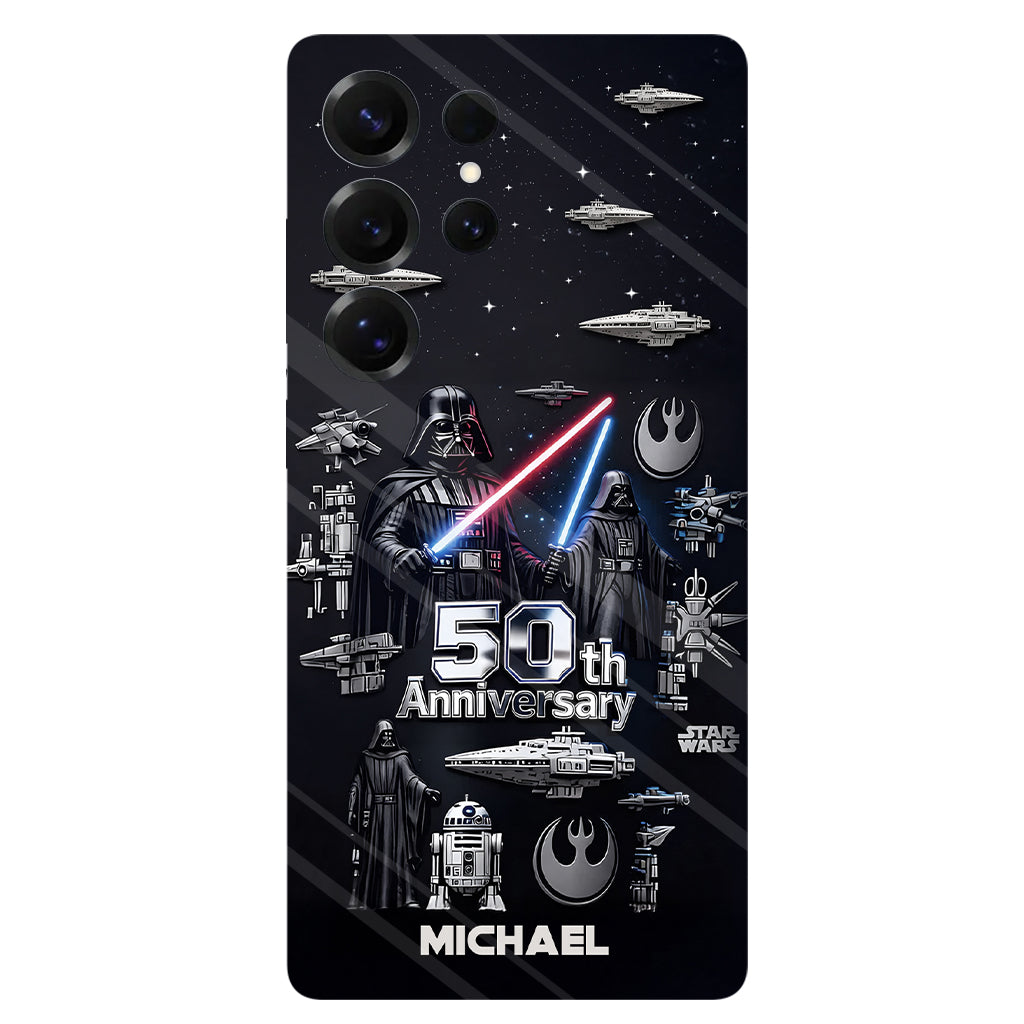 Wonder Stars - Personalized The Force Full Print Phone Case