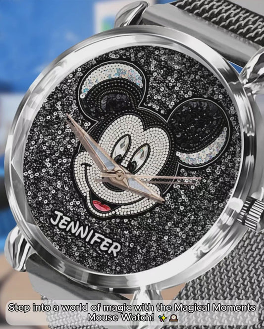 Magical Moments - Personalized Mouse Women Hand Watch