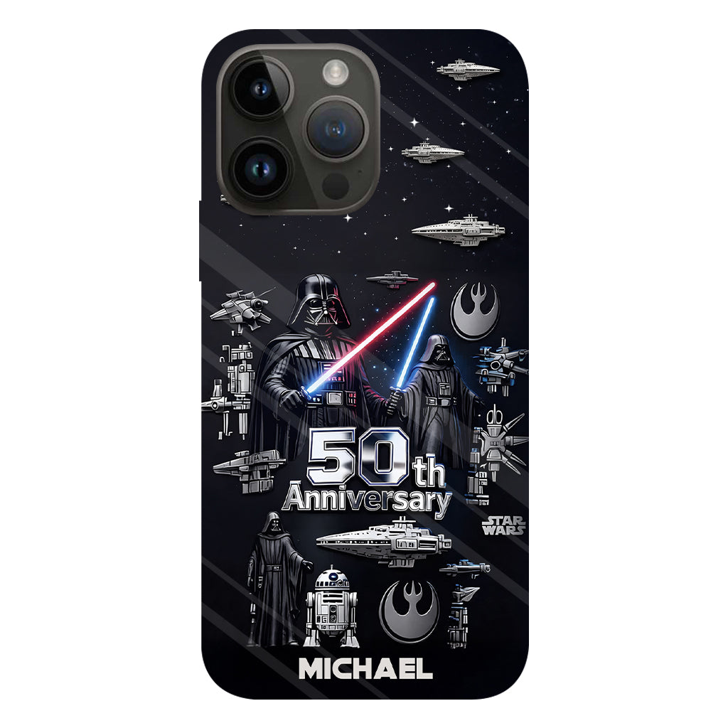 Wonder Stars - Personalized The Force Full Print Phone Case