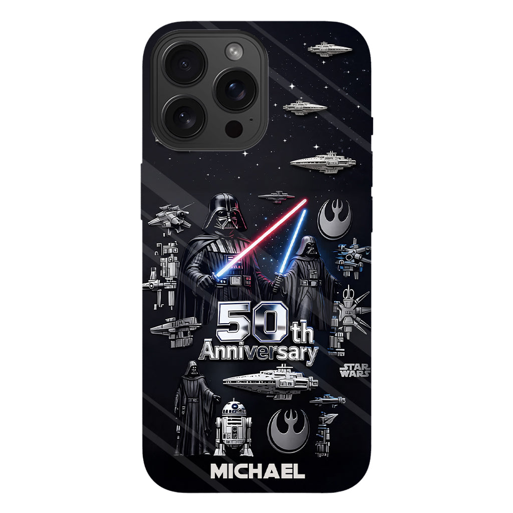 Wonder Stars - Personalized The Force Full Print Phone Case