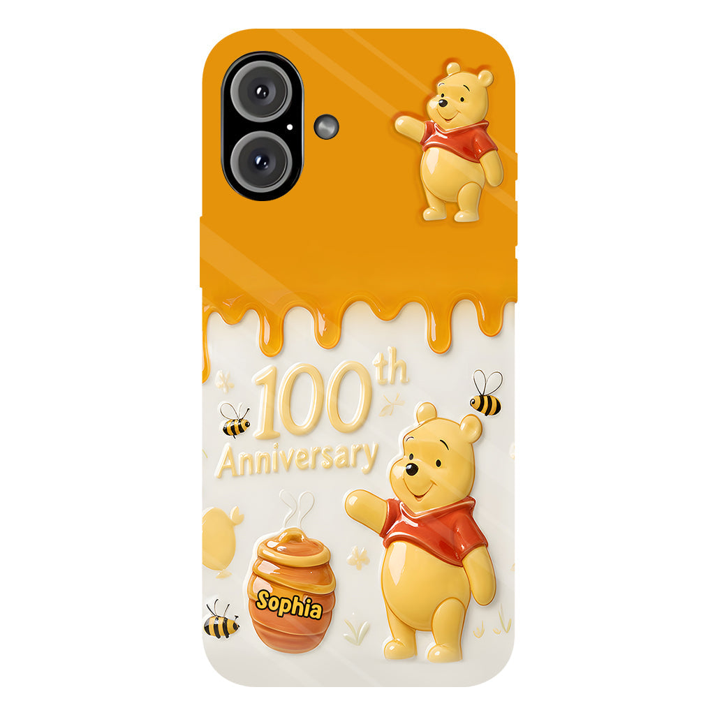 Honey Bear 100th Anniversary - Personalized Bear Full Print Phone Case