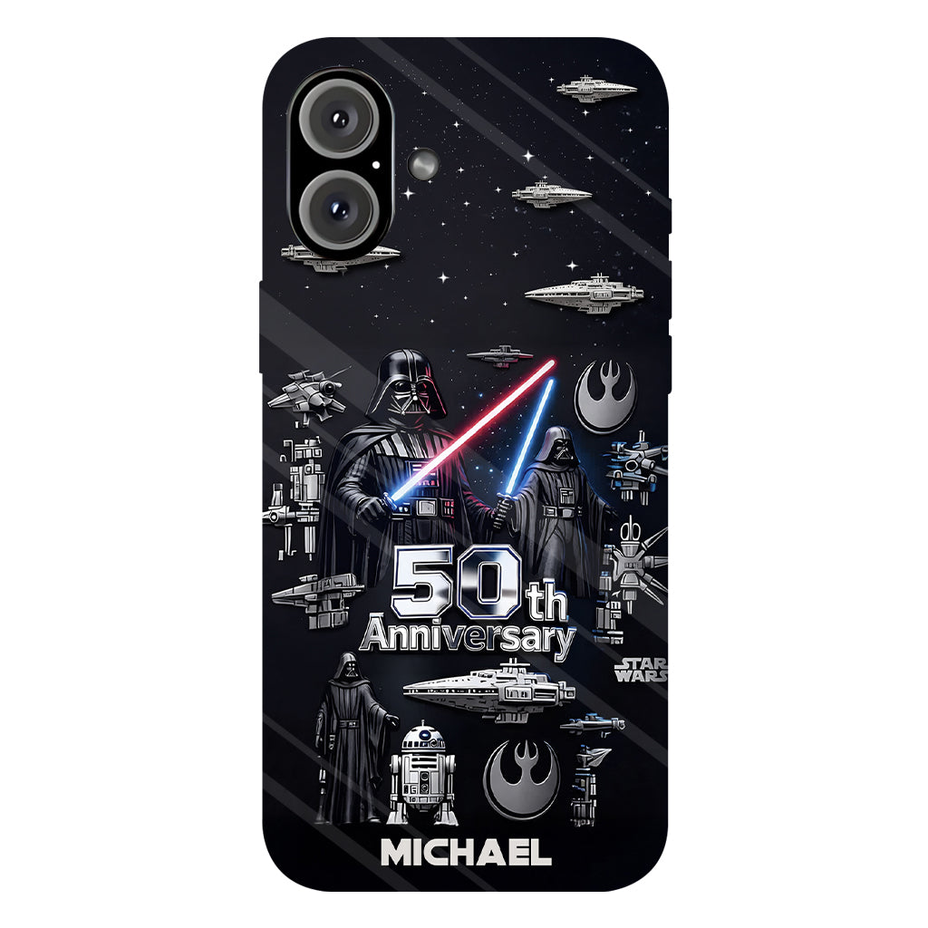 Wonder Stars - Personalized The Force Full Print Phone Case