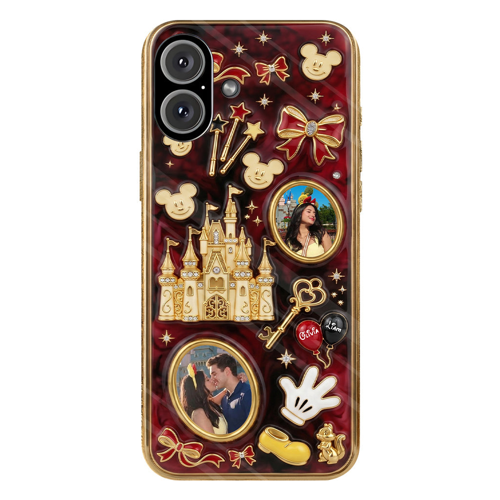 Luxury Fairytale Castle - Personalized Dream Trip Full Print Phone Case