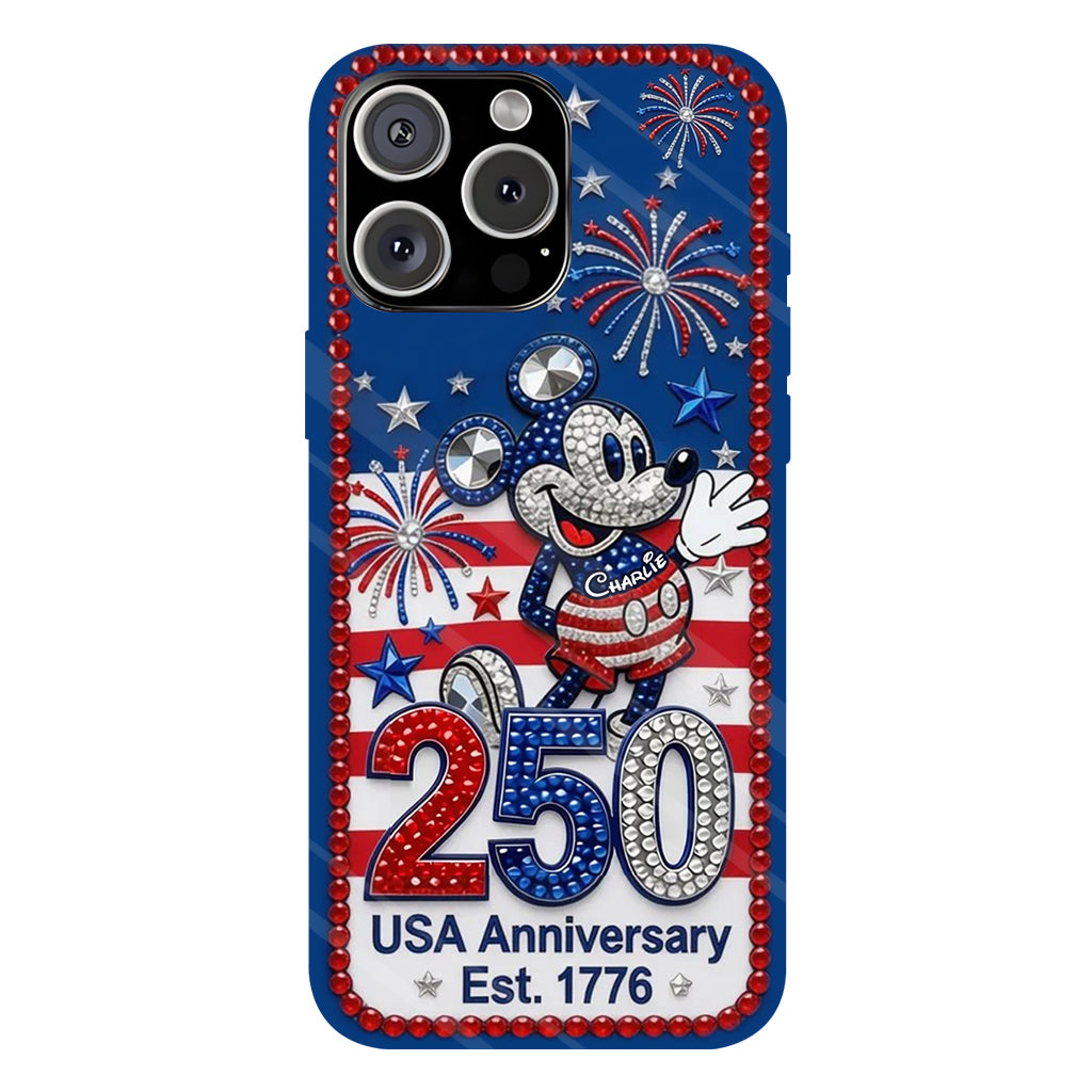250 Anniversary - Personalized Mouse Full Print Phone Case