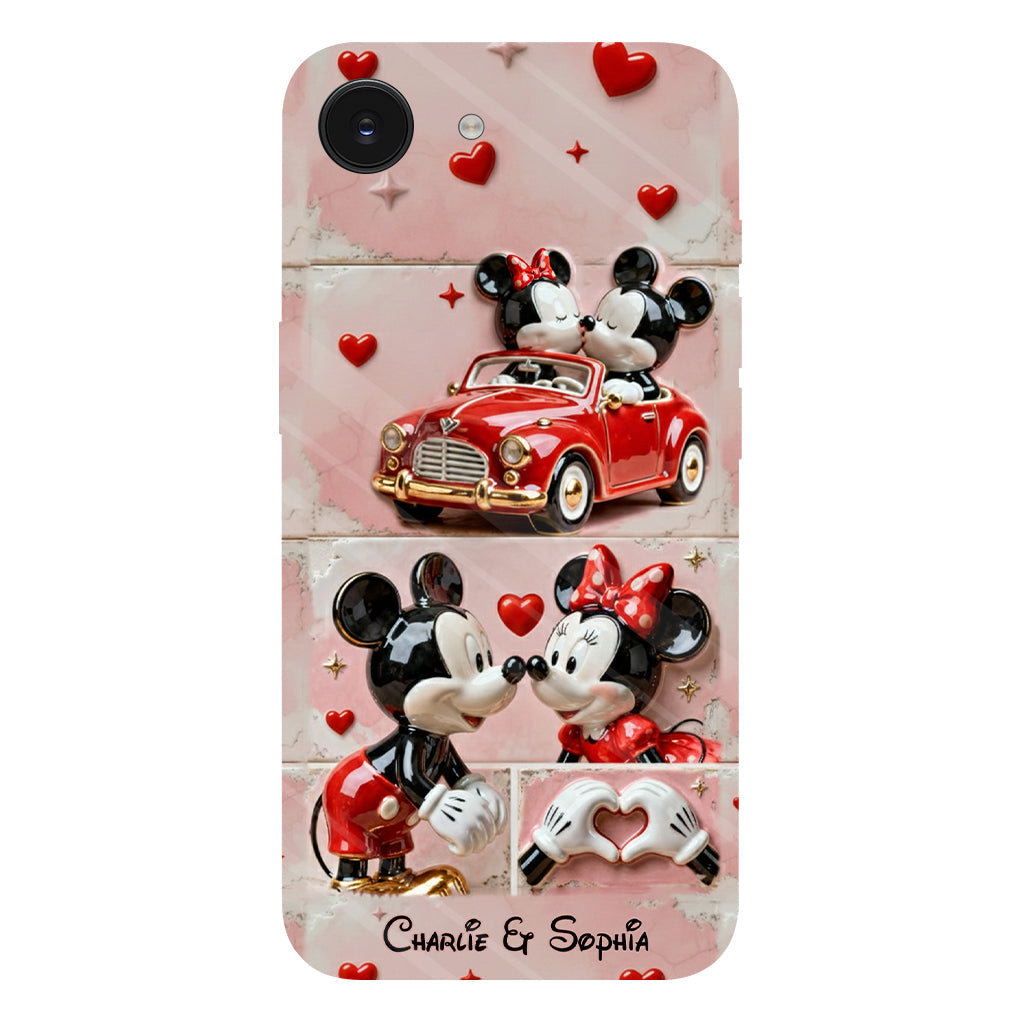 Happily Ever After - Personalized Mouse Full Print Phone Case