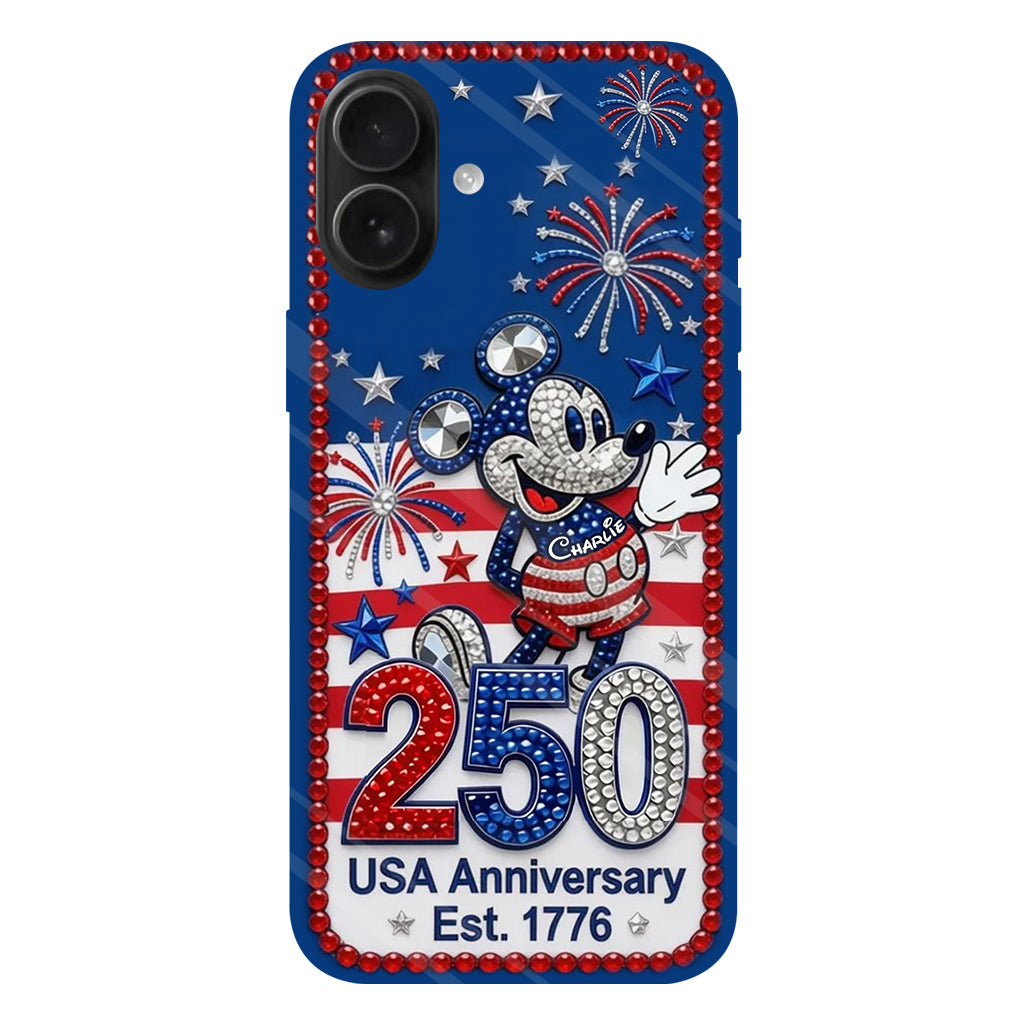 250 Anniversary - Personalized Mouse Full Print Phone Case
