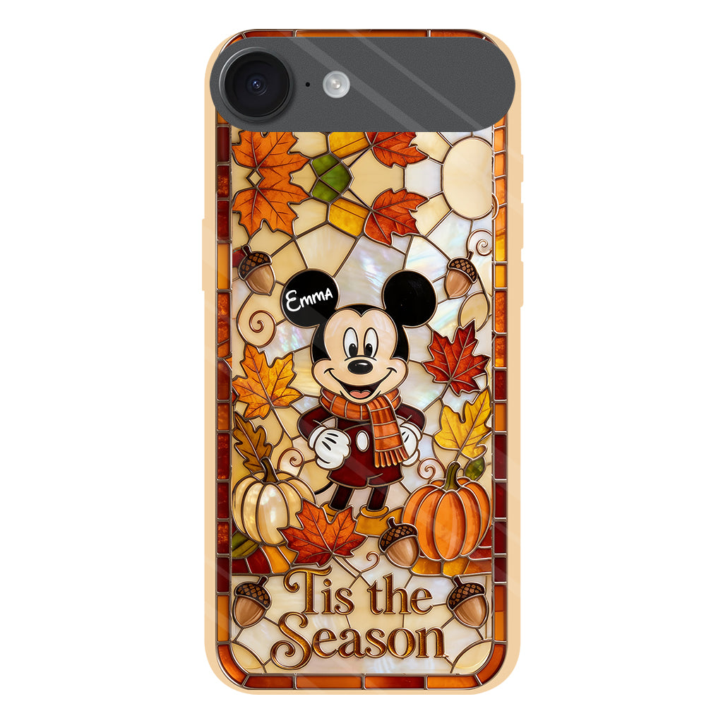 Autumn Cartoon Character - Personalized Mouse Full Print Phone Case
