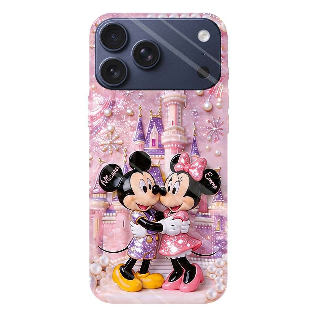 Cartoon Mouse Lovers Gift - Personalized Dream Trip Full Print Phone Case