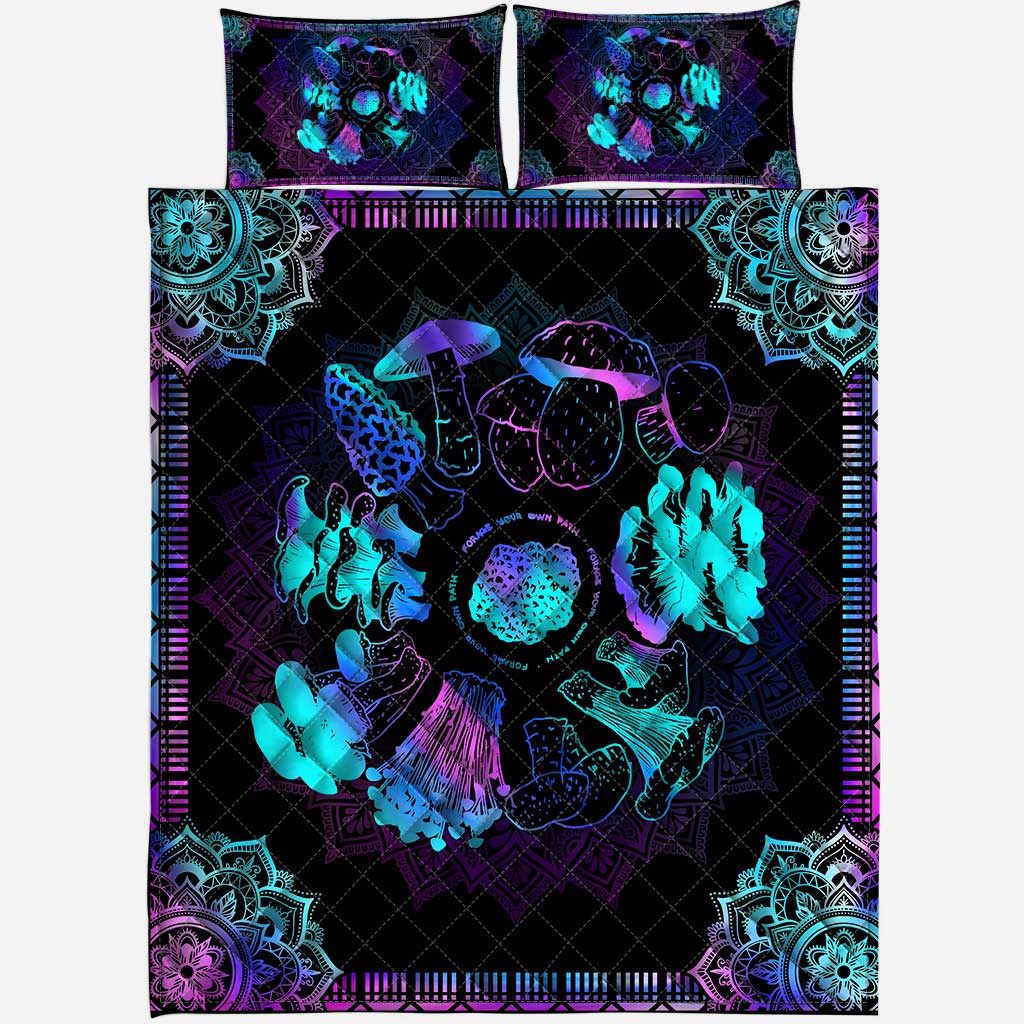 Magic Mushroom Magic Mushroom  Quilt Set 0622