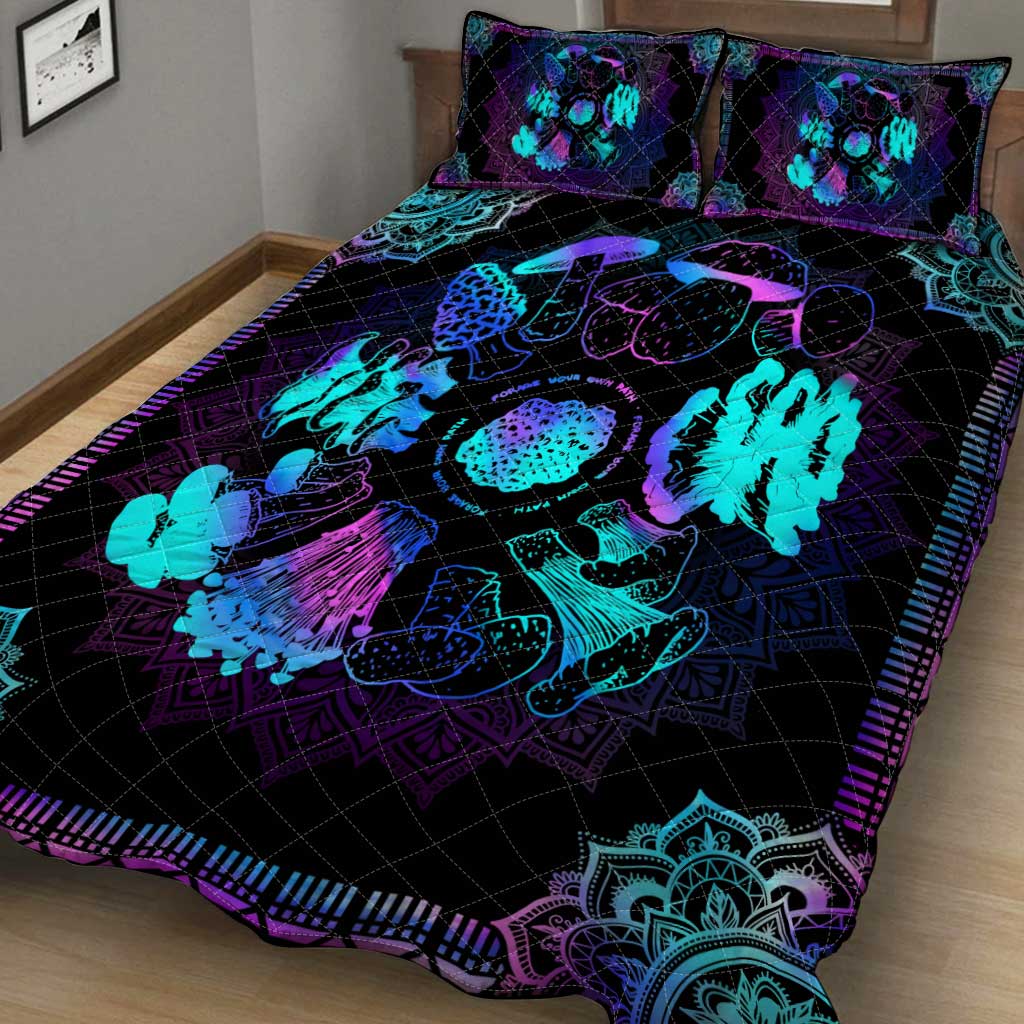 Magic Mushroom Magic Mushroom  Quilt Set 0622