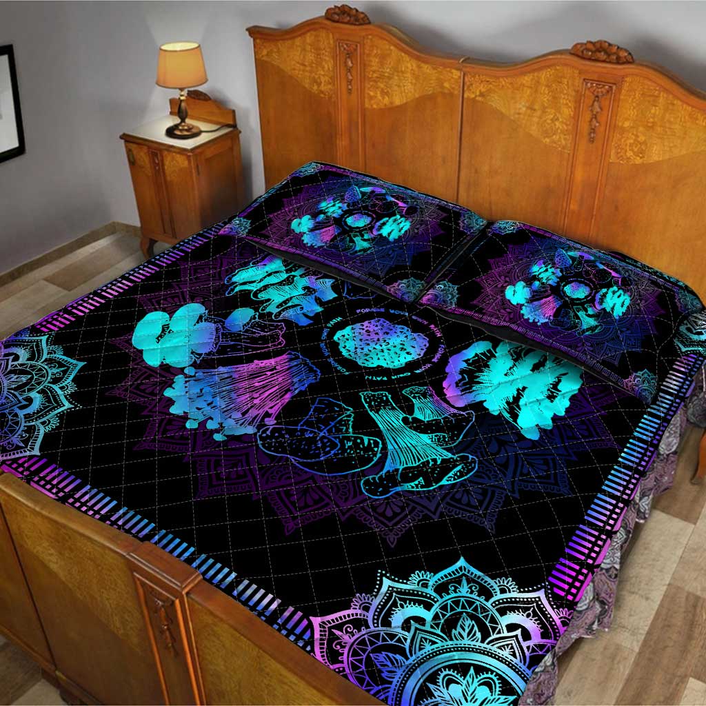 Magic Mushroom Magic Mushroom  Quilt Set 0622