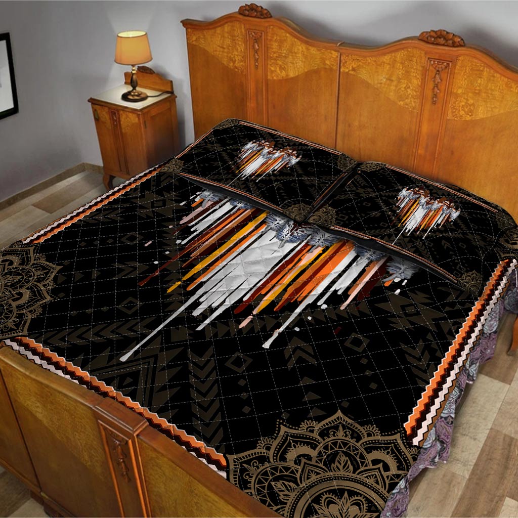 Native American American Indian Quilt Set 0622