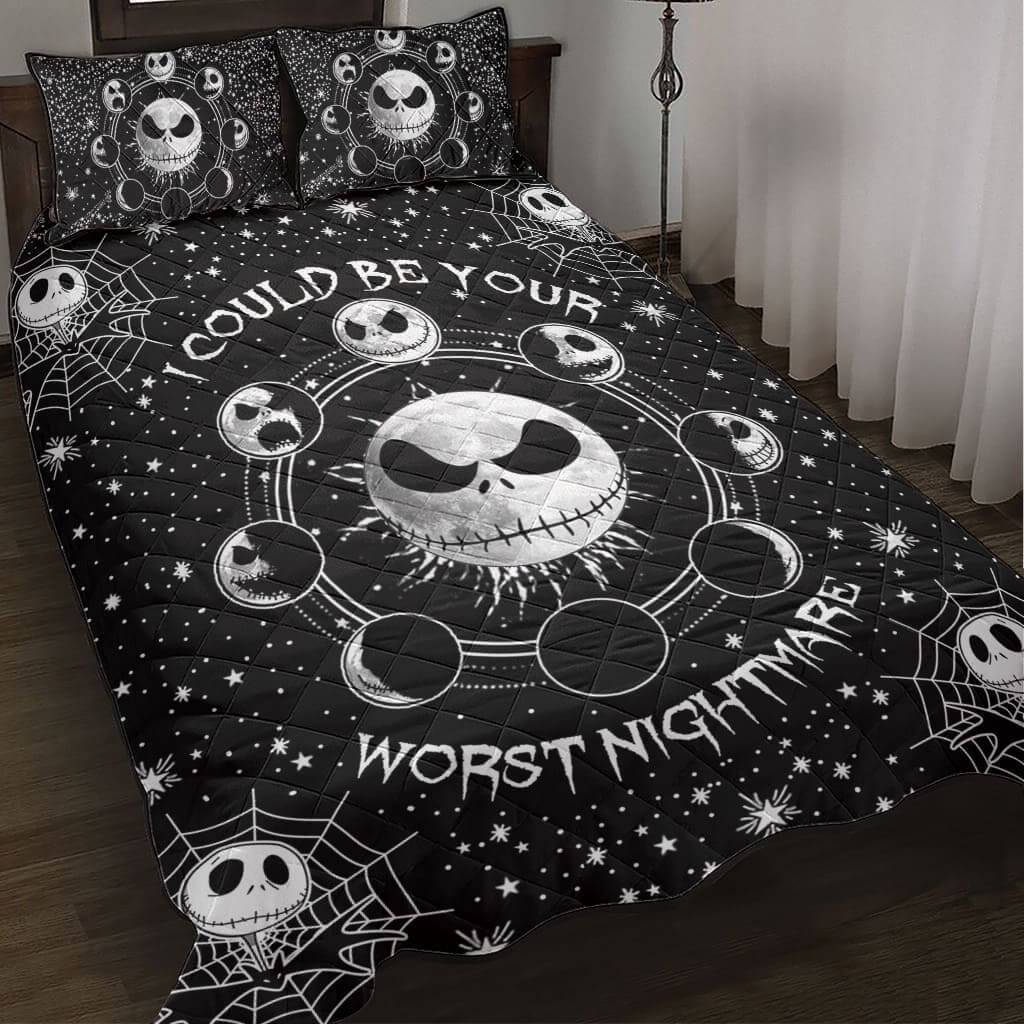 I could be your worst nightmare - Jack - Quilt bed set