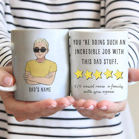 Incredible Dad - Personalized Father's day Mug