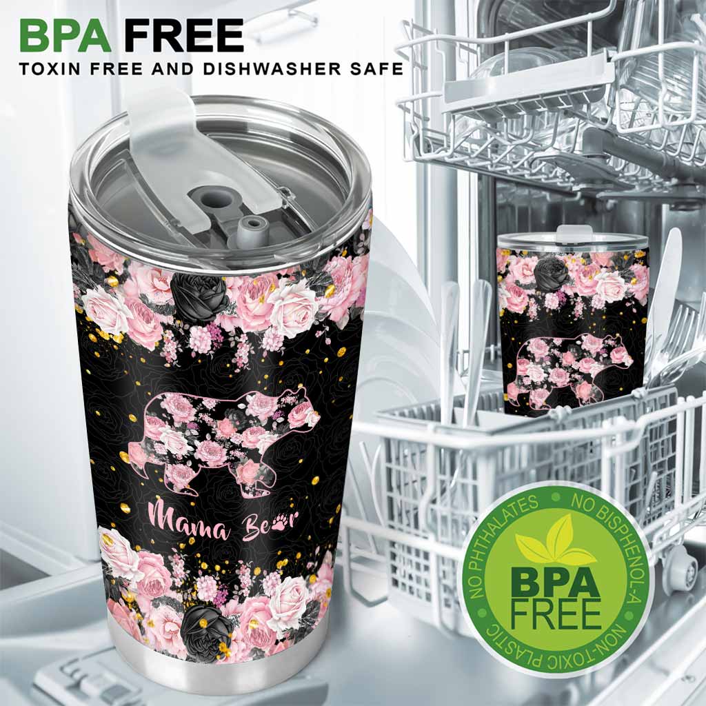 Mama Bear - Personalized Mother's Day Mother Tumbler