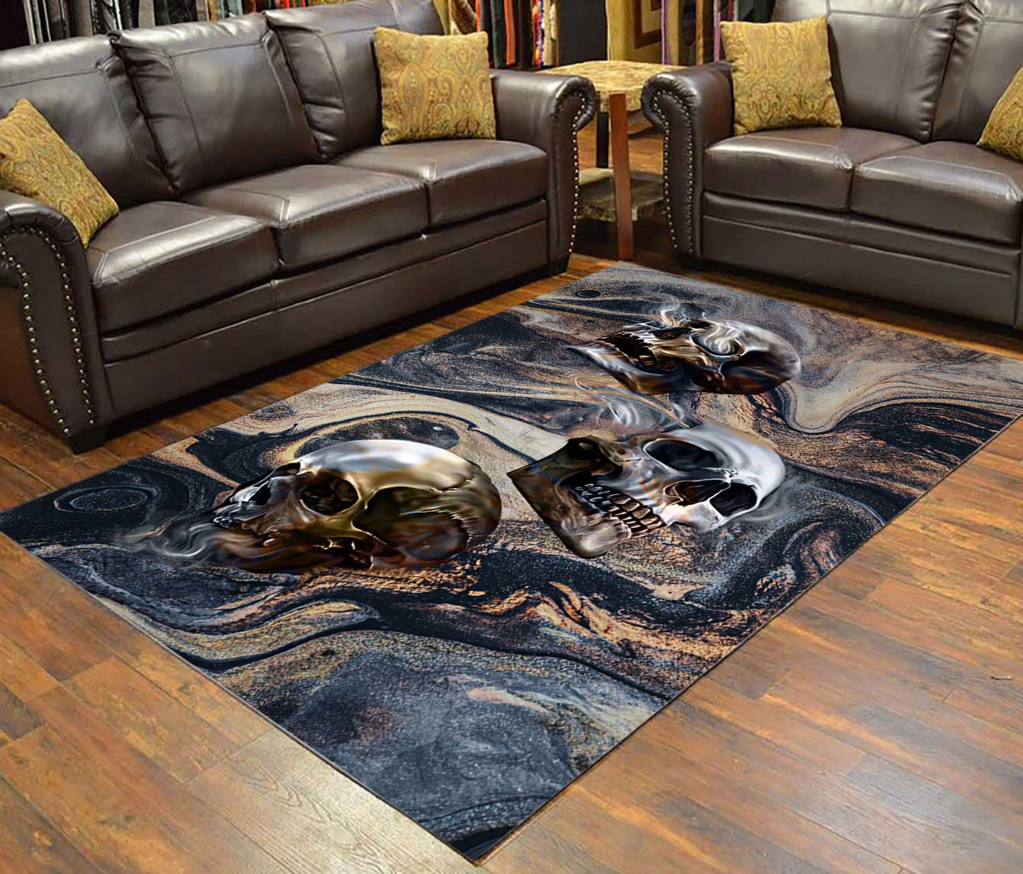 Skulls Rug