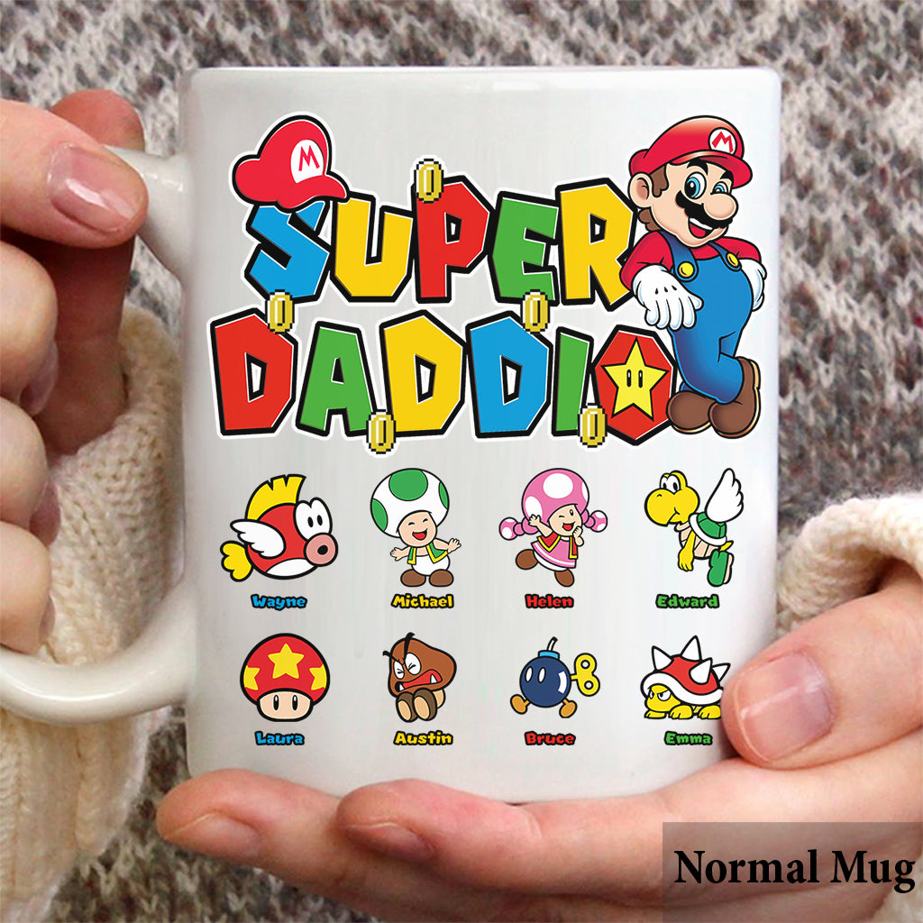 Super Daddio - Personalized Super Plumber Mug