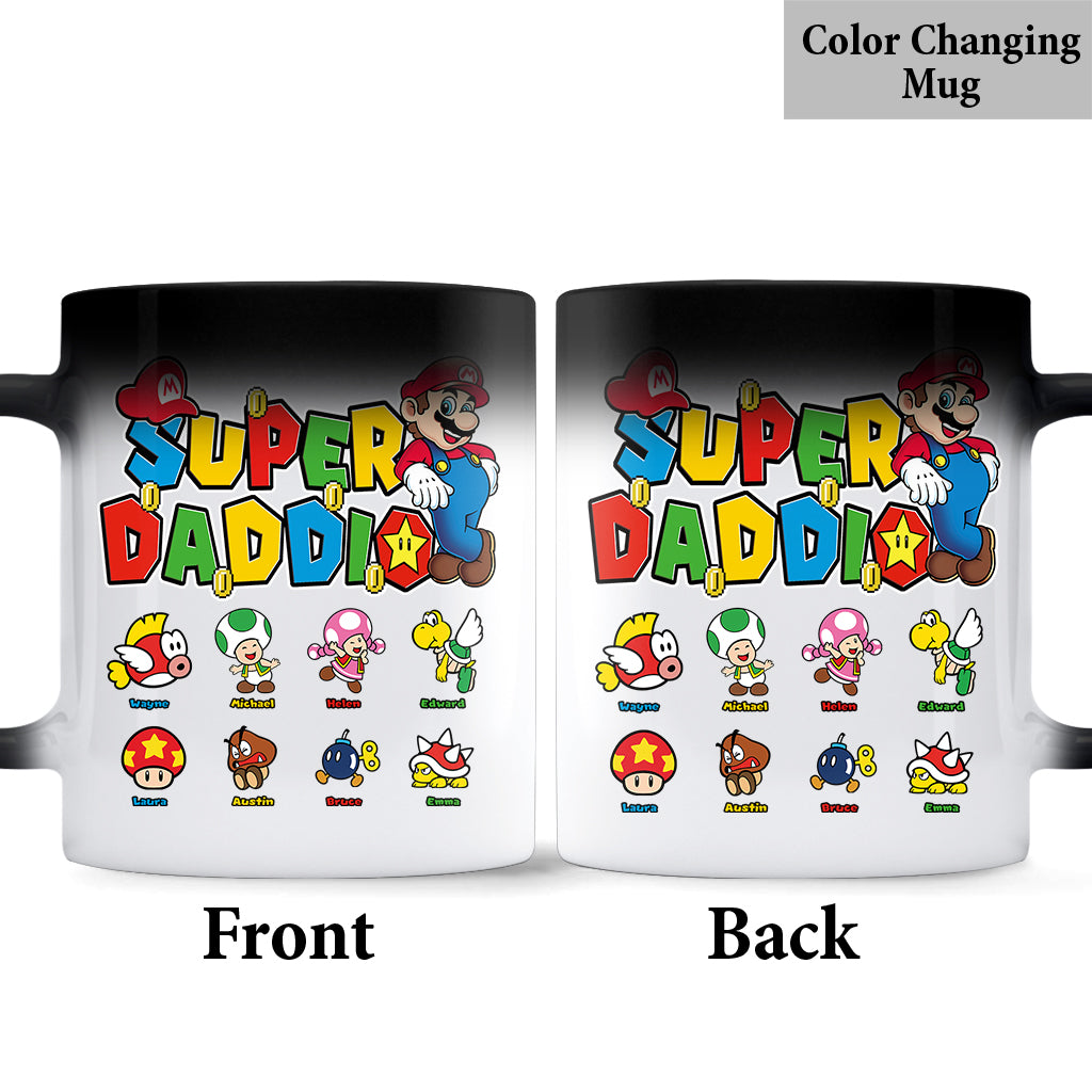 Super Daddio - Personalized Super Plumber Mug