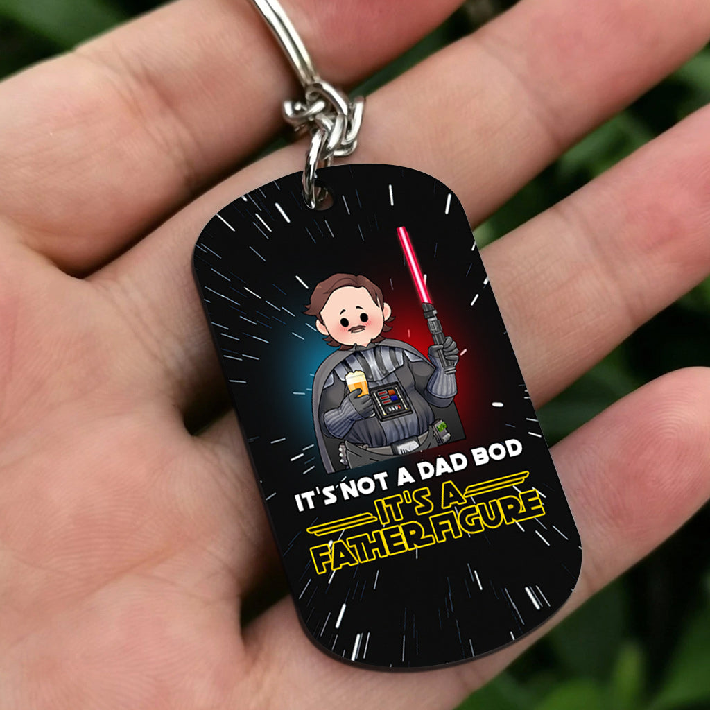 It's Not A Dad Bod - Personalized Father Stainless Steel Keychain