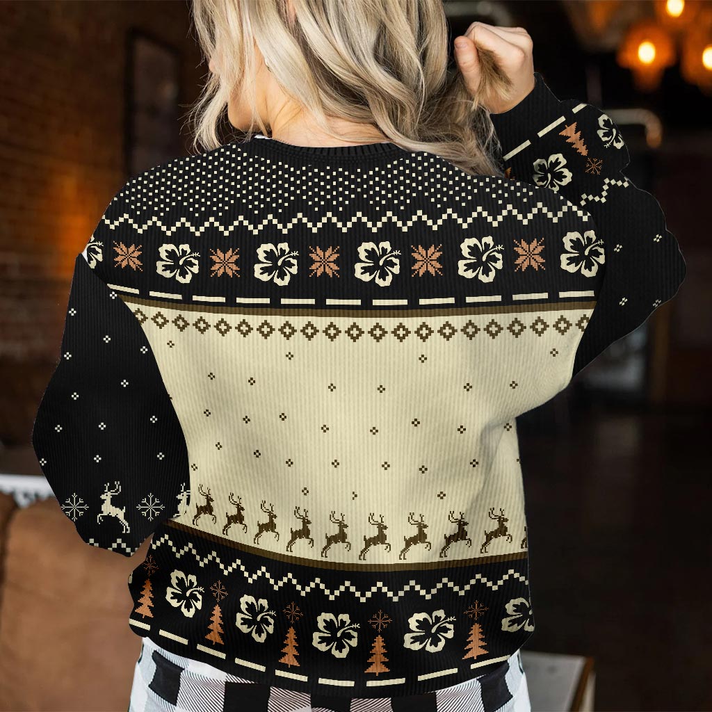 I Don't Do Matching Sweaters - Personalized Christmas Ohana Sweater