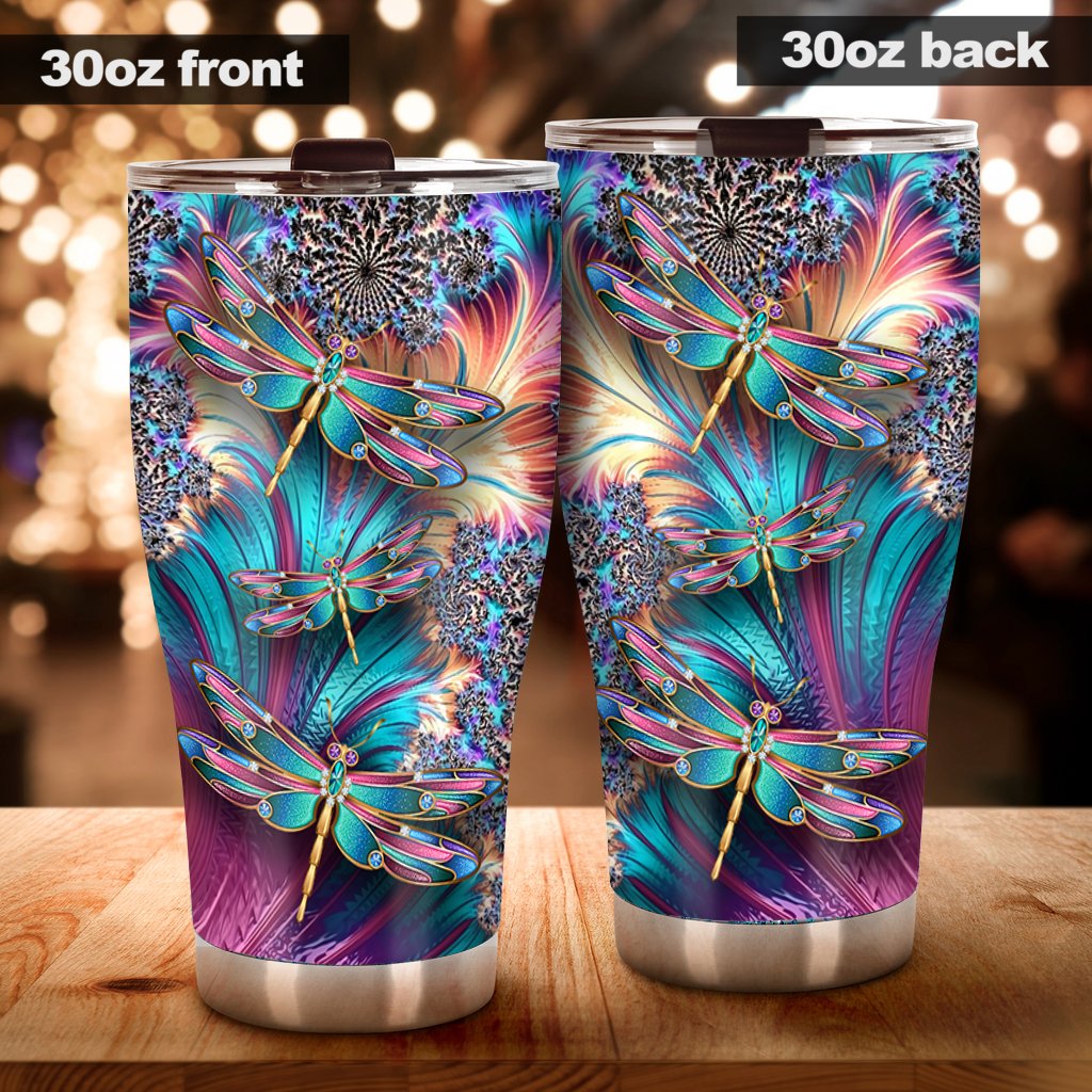 Magic Dragonflies Tumbler