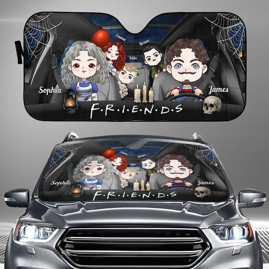 Friends - Personalized Car Sunshade