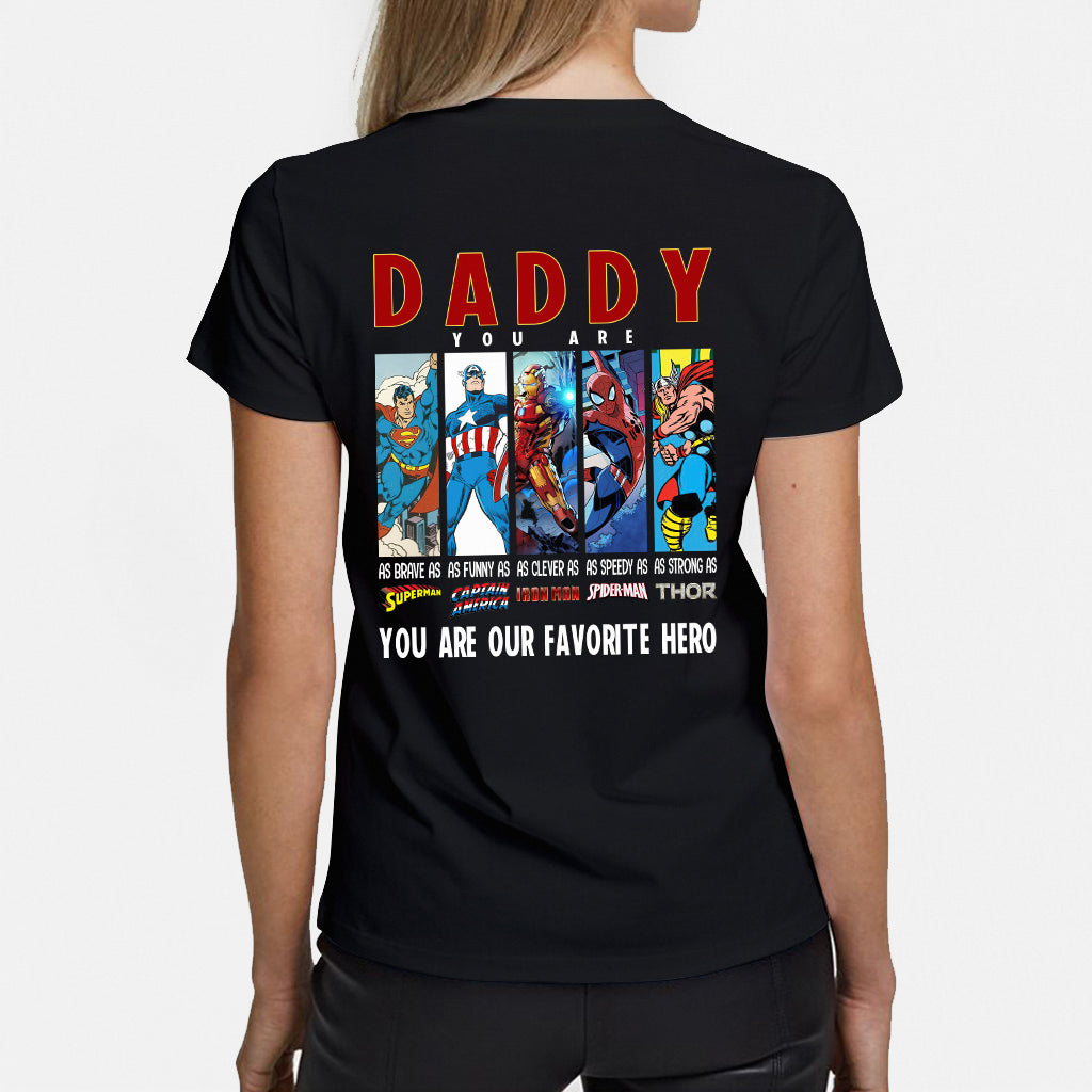 Super Daddy - Personalized Father T-shirt and Hoodie