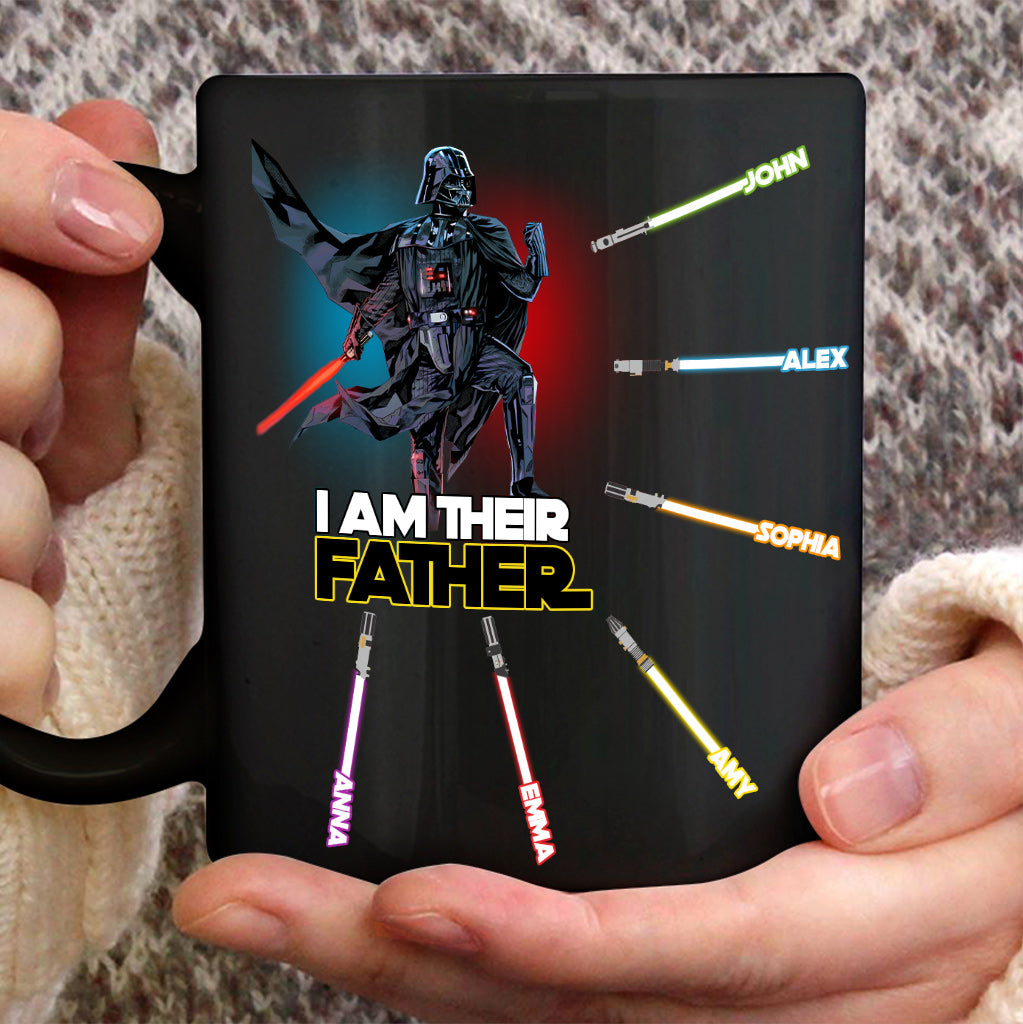 I Am Their Father - Personalized The Force Mug