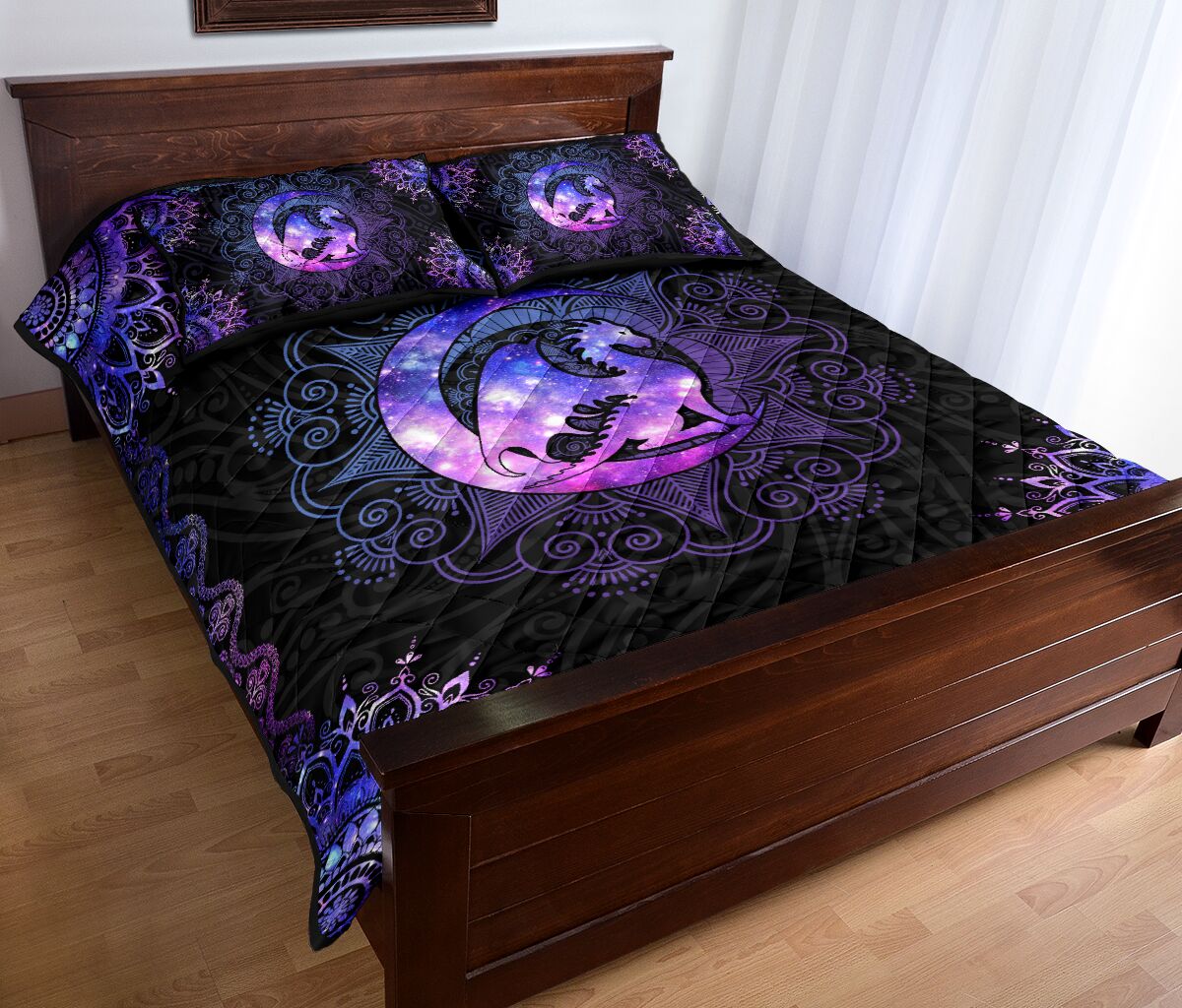 Cosmic Dragon Dragon Quilt Set 0622