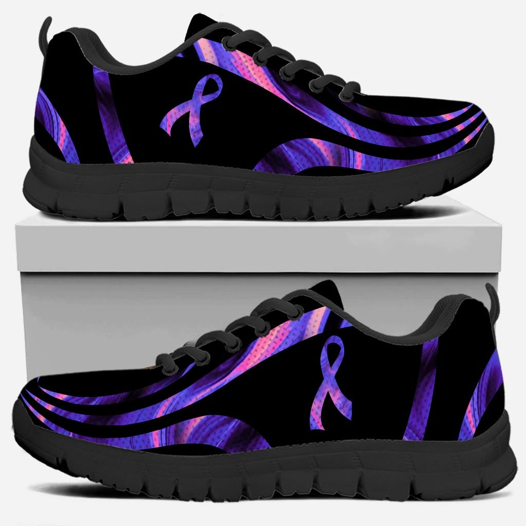 Pain Warrior - Fibromyalgia Awareness Sneakers