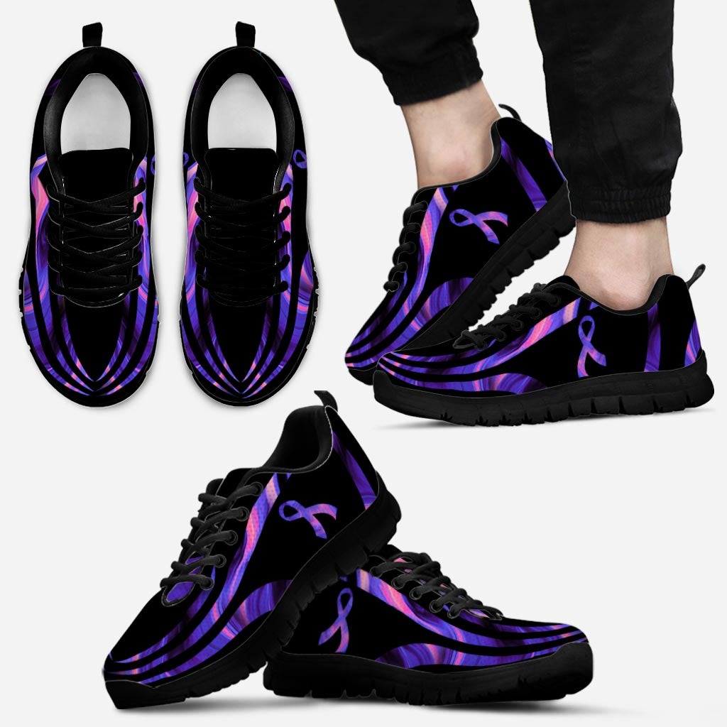 Pain Warrior - Fibromyalgia Awareness Sneakers