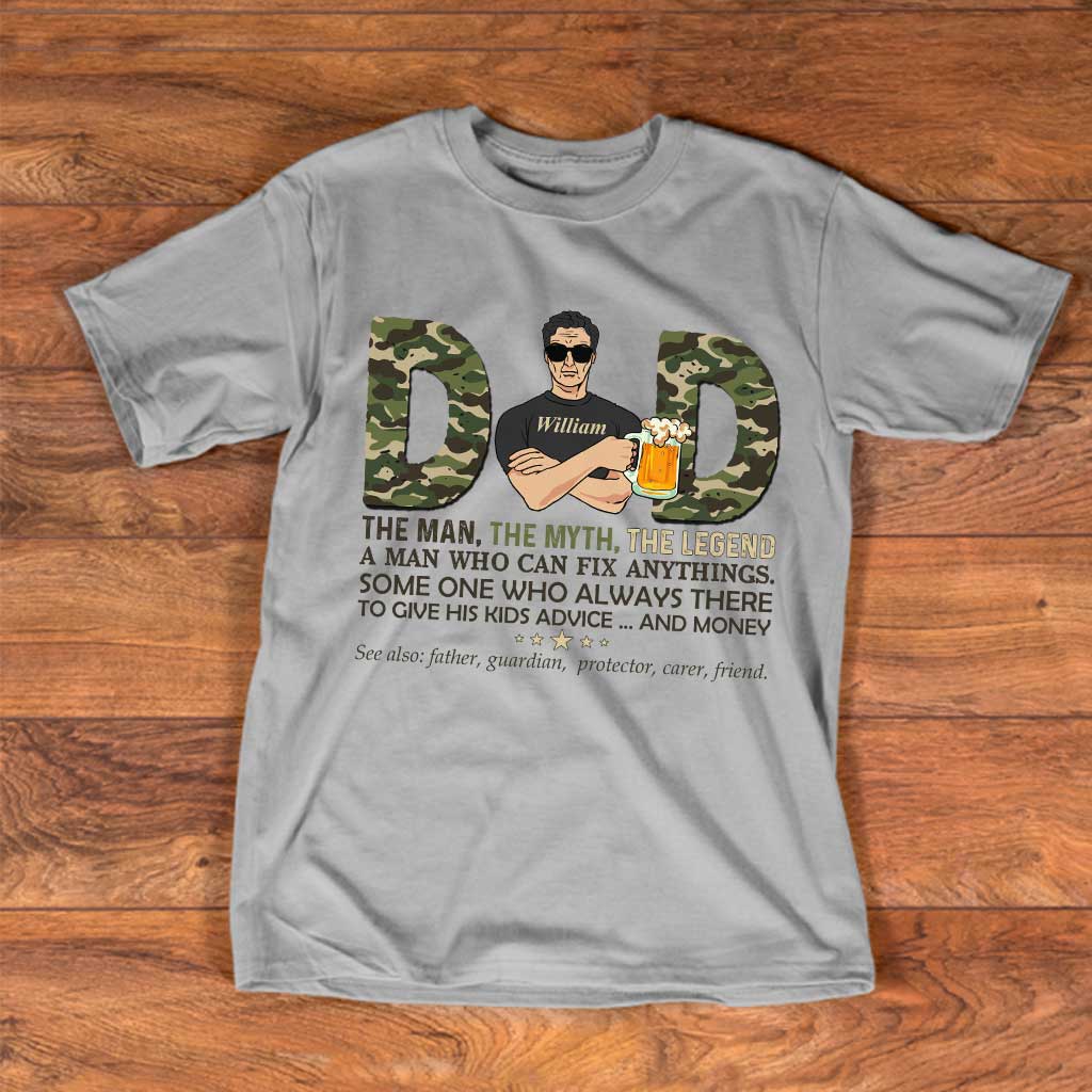 Dad Definition - Personalized Father's Day T-shirt and Hoodie