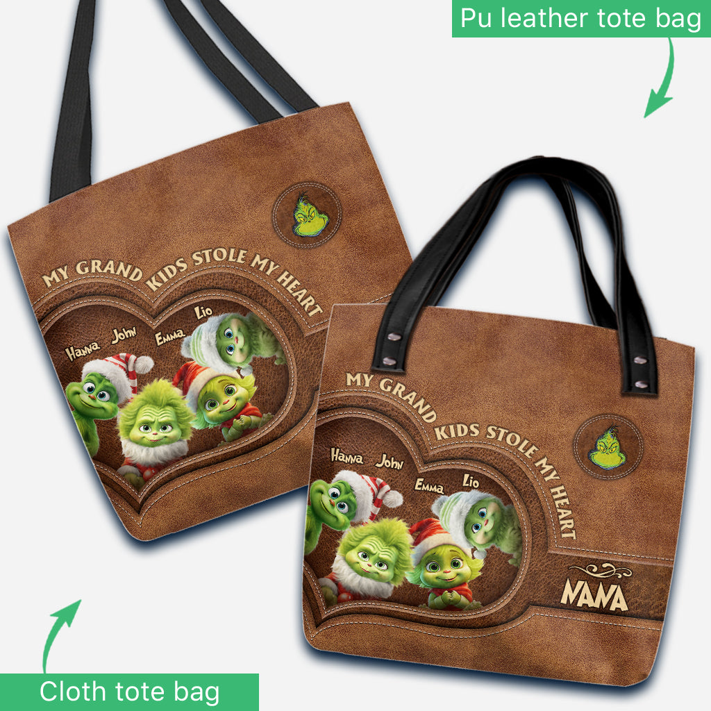My Grandkids - Personalized Grandma Tote Bag