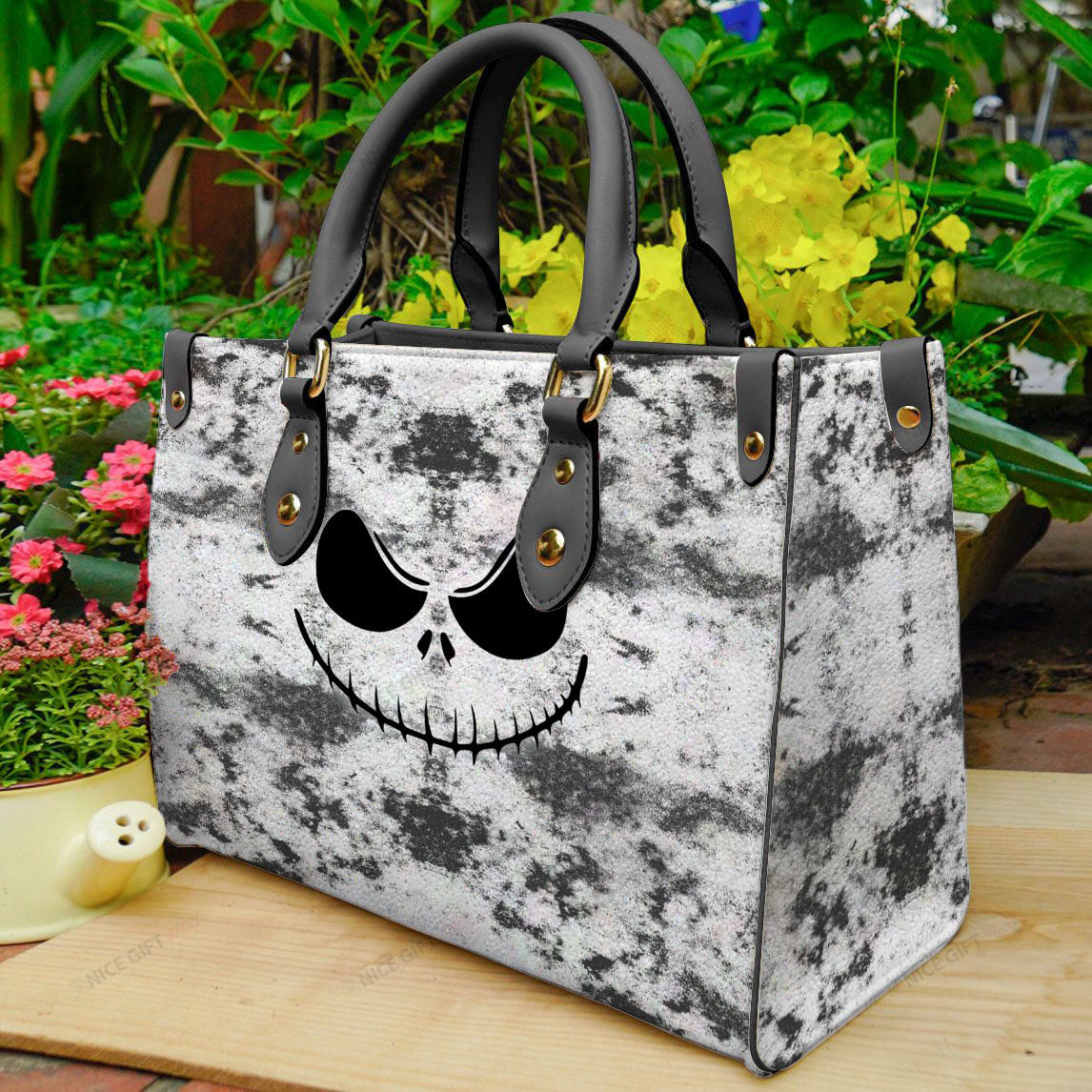 Pumpkin King Nightmare Leather Handbag 0523